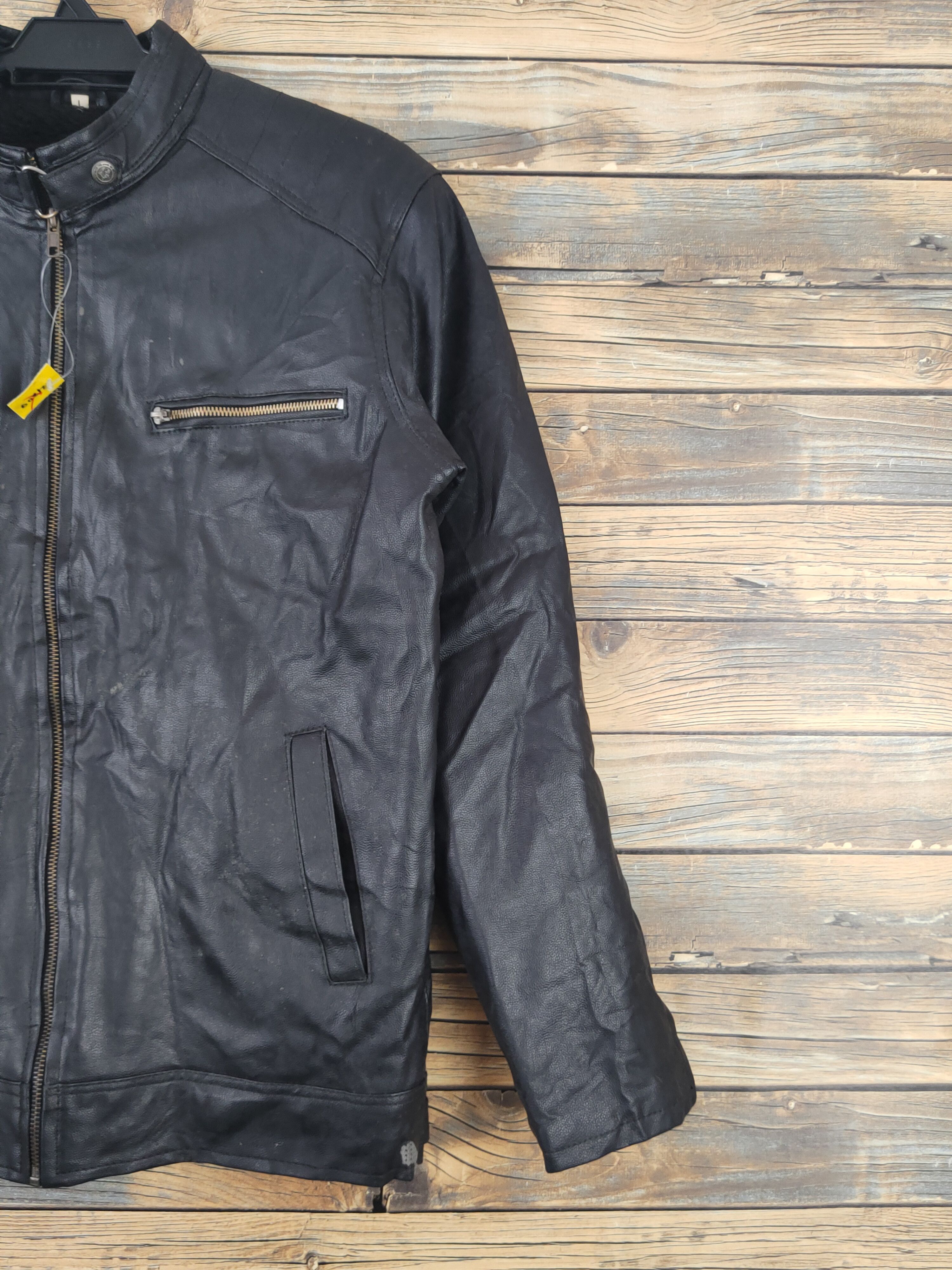 London Fog London Fog Black Leather Jackets #W1119 Size US M / EU 48-50 / 2 - 6 Thumbnail