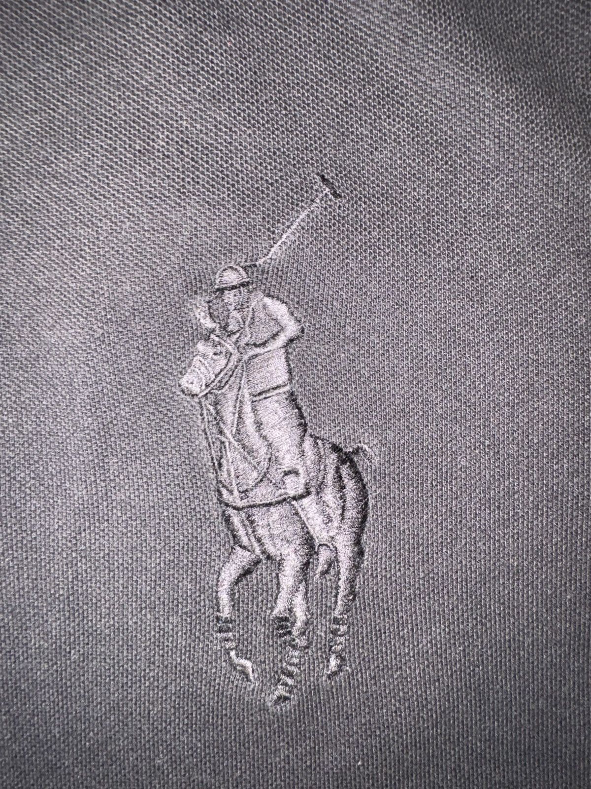 Polo Ralph Lauren Polo Ralph Lauren Big Pony Triple Black Technical Polo L Size US L / EU 52-54 / 3 - 4 Thumbnail