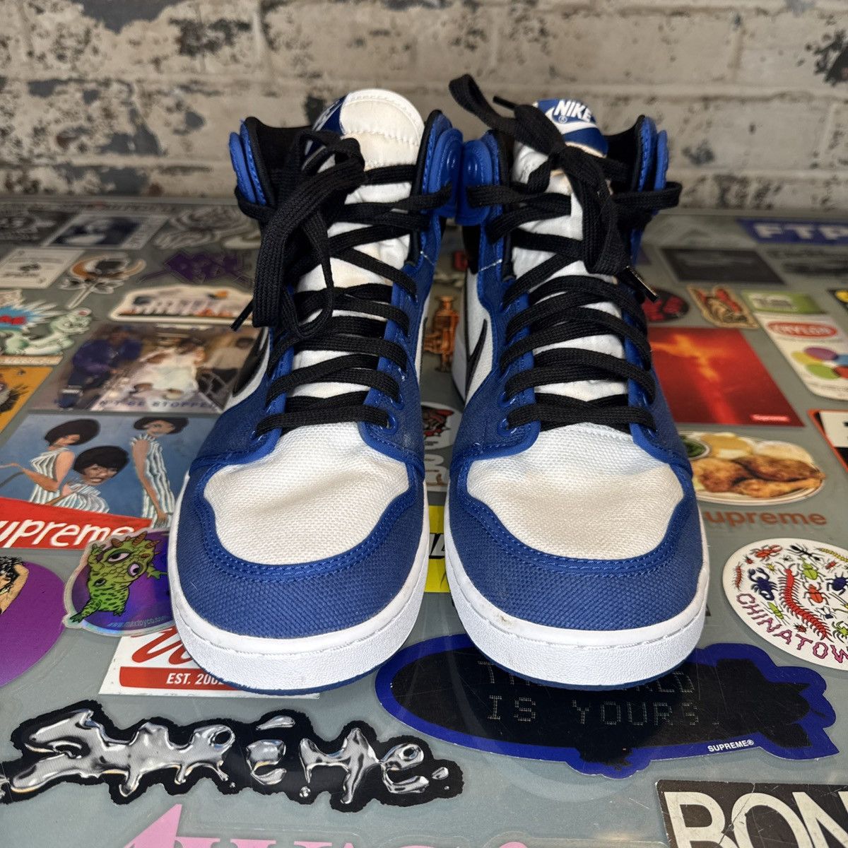 Nike Air Jordan 1 Retro AJKO Storm Blue Sz 10 Worn Once OG Box Size US 10 / EU 43 - 4 Thumbnail
