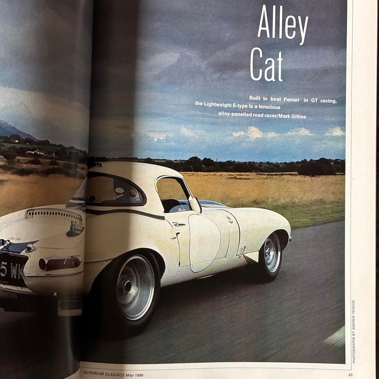 BMW × Porsche Design × Vintage Supercar magazine JAGUAR'S GTO Aston's Last Six-Cylinder Size ONE SIZE - 3 Thumbnail