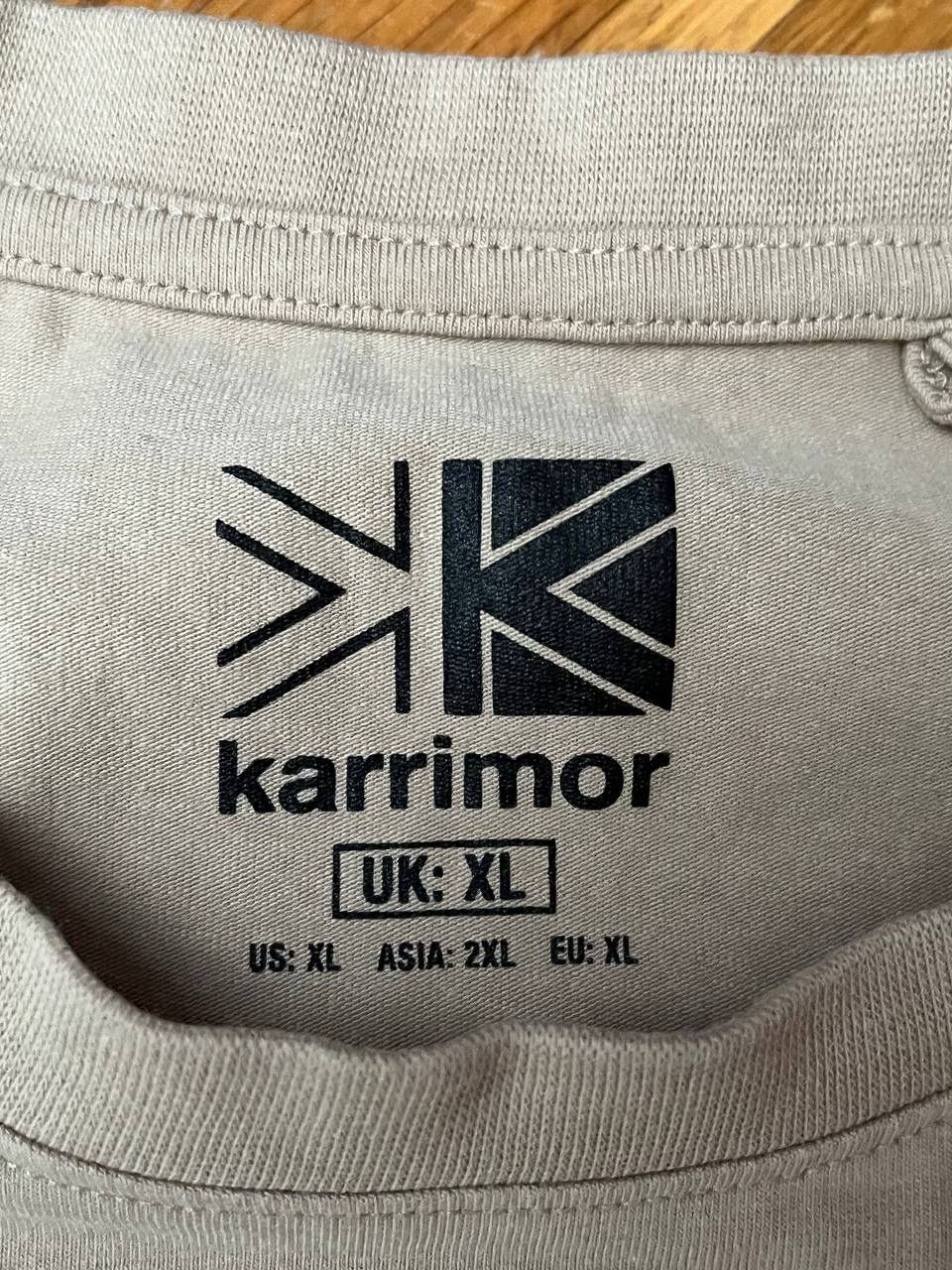 Karrimor Karrimor basic print logo tee Size US XL / EU 56 / 4 - 5 Thumbnail