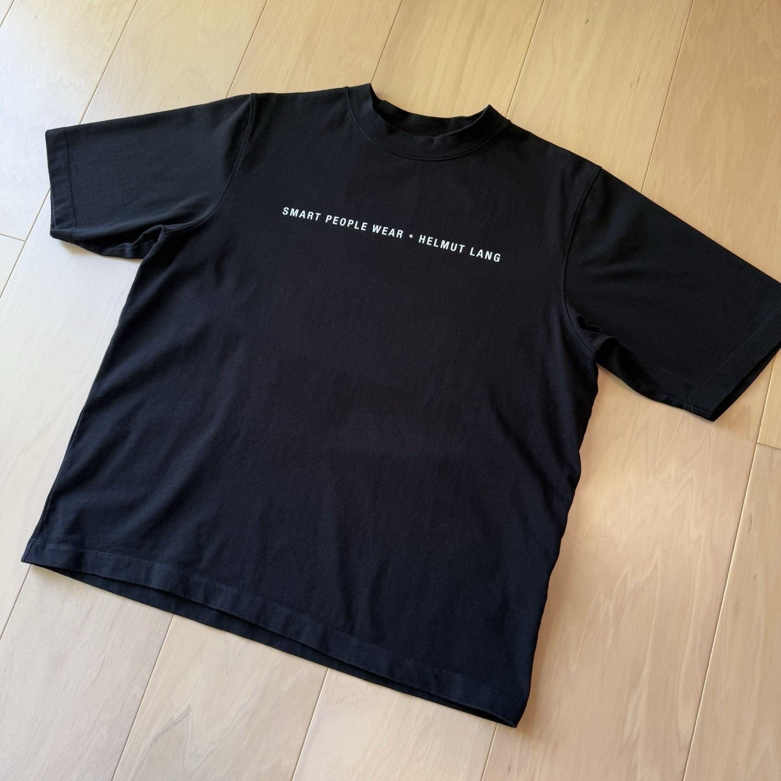 Helmut Lang Helmut Lang Shirt Medium Black Smart People Wear Casual Size US M / EU 48-50 / 2 - 8 Thumbnail