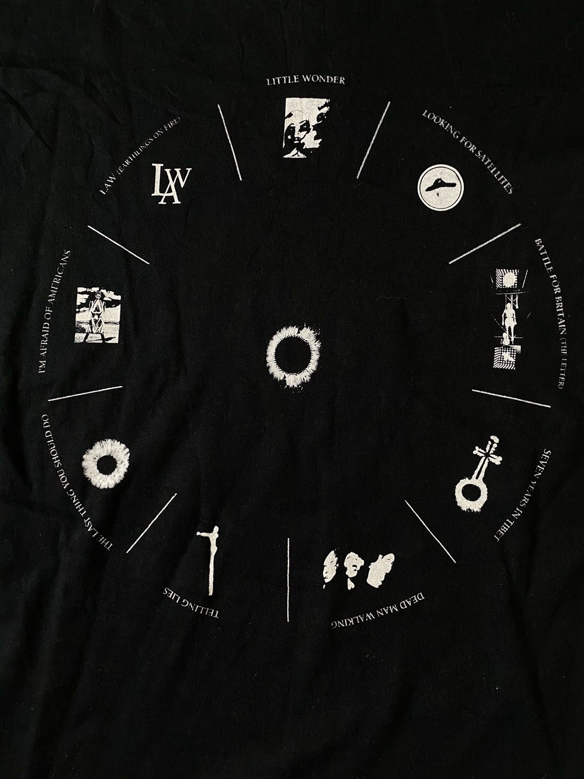Band Tees × Vintage DAVID BOWIE VINTAGE TEE. Size US L / EU 52-54 / 3 - 6 Thumbnail