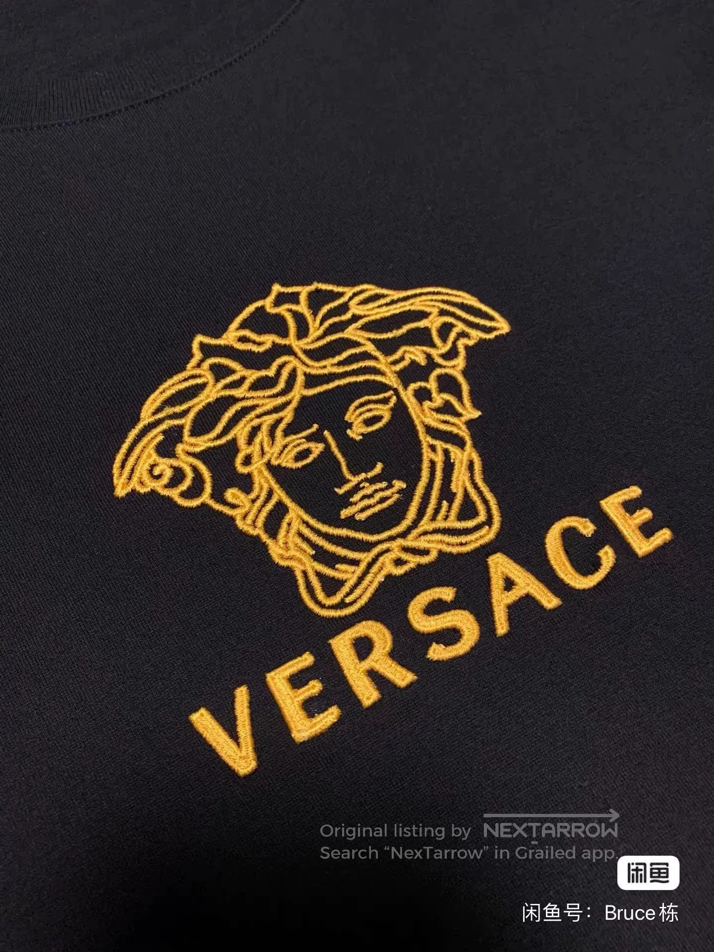 Japanese Brand Versace Men's Medusa Logo T-Shirt. Size US XL / EU 56 / 4 - 5 Thumbnail