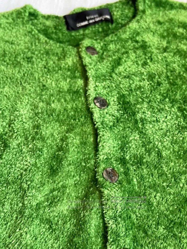 Comme des Garcons Comme Des Garcons Green Grass Nylon Short Open Cardigan wi Size M / US 6-8 / IT 42-44 - 4 Thumbnail