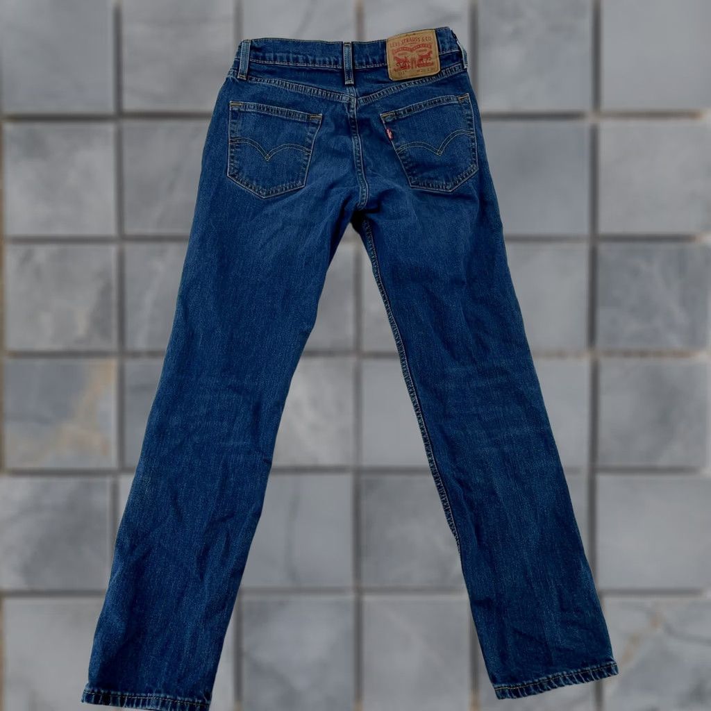 Levi's Levi's 511 Jeans Mens 29x30 Blue Slim Fit Stretch Denim Medium Wash Pants Size US 29 - 1 Thumbnail