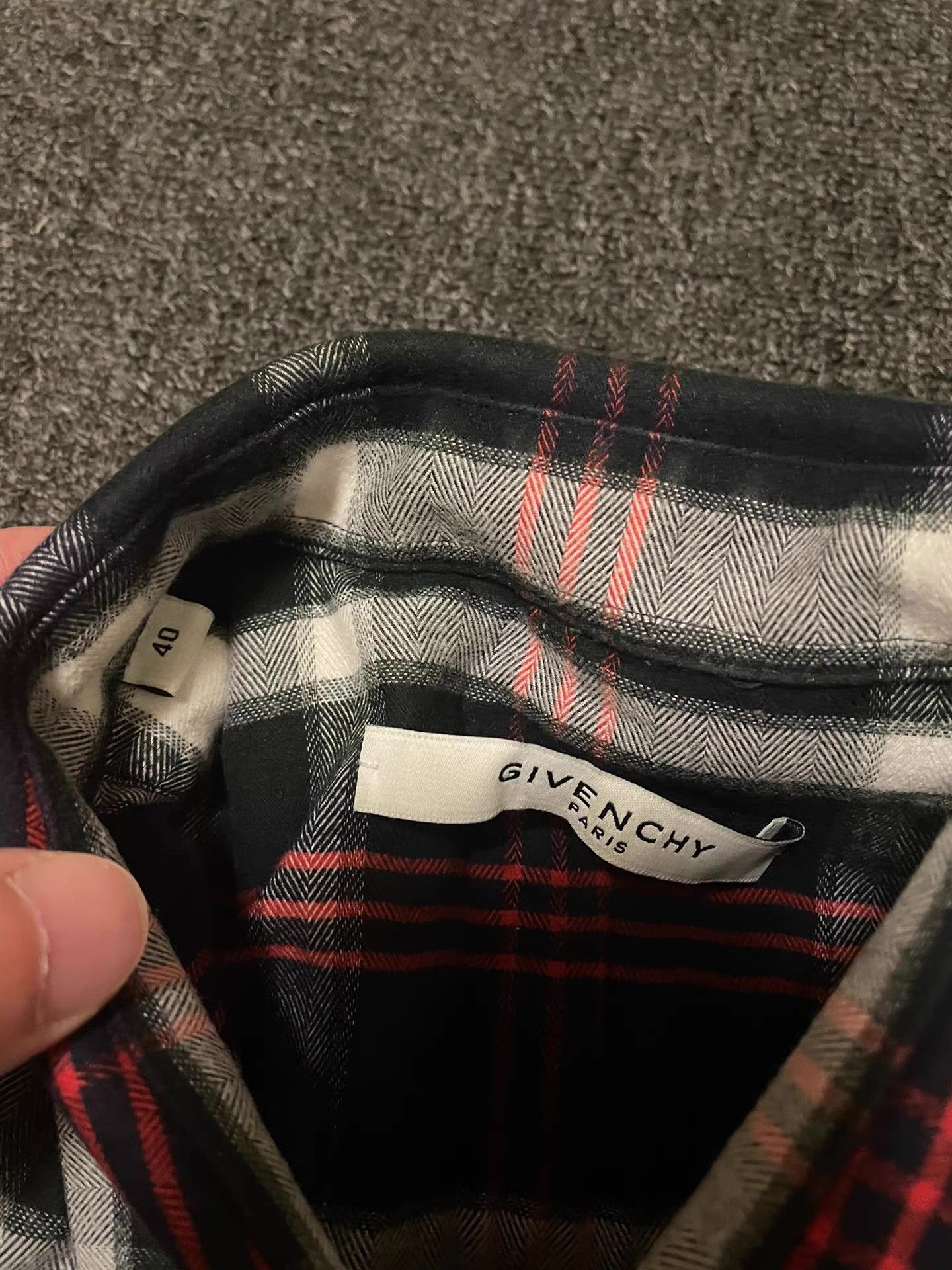 Givenchy Givenchy plaid shirt, Size US M / EU 48-50 / 2 - 4 Thumbnail