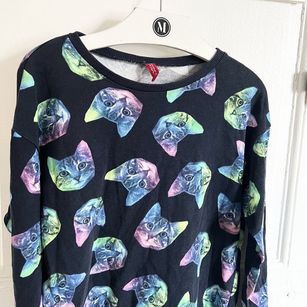 Other 2010 swag era sweatshirt tumblr cats psychedelic acidic Size XS / US 0-2 / IT 36-38 - 2 Thumbnail