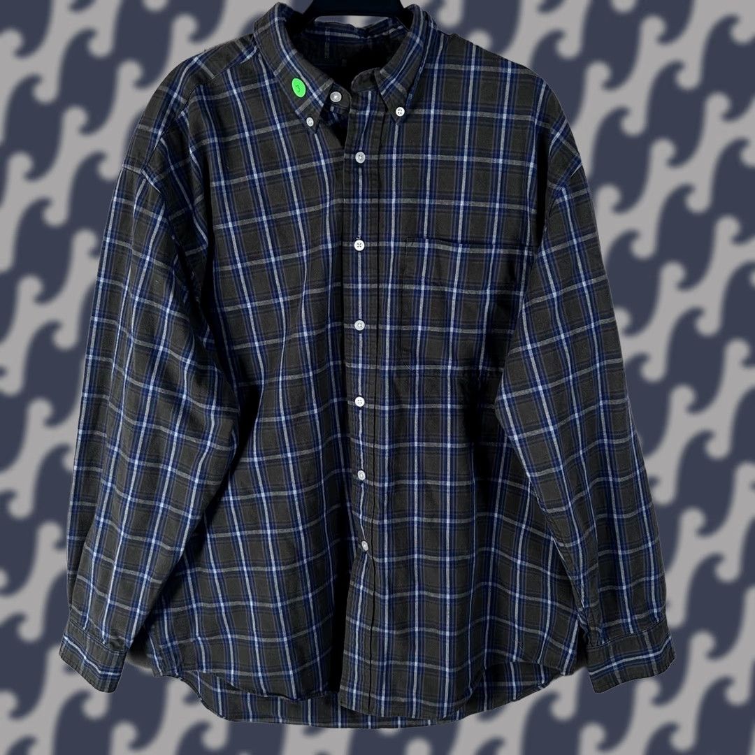 Eddie Bauer Eddie Bauer Mens Plaid Cotton Button-Down Shirt Large Regular L Multicolor Long Sleeve Collared Size US L / EU 52-54 / 3 - 1 Thumbnail