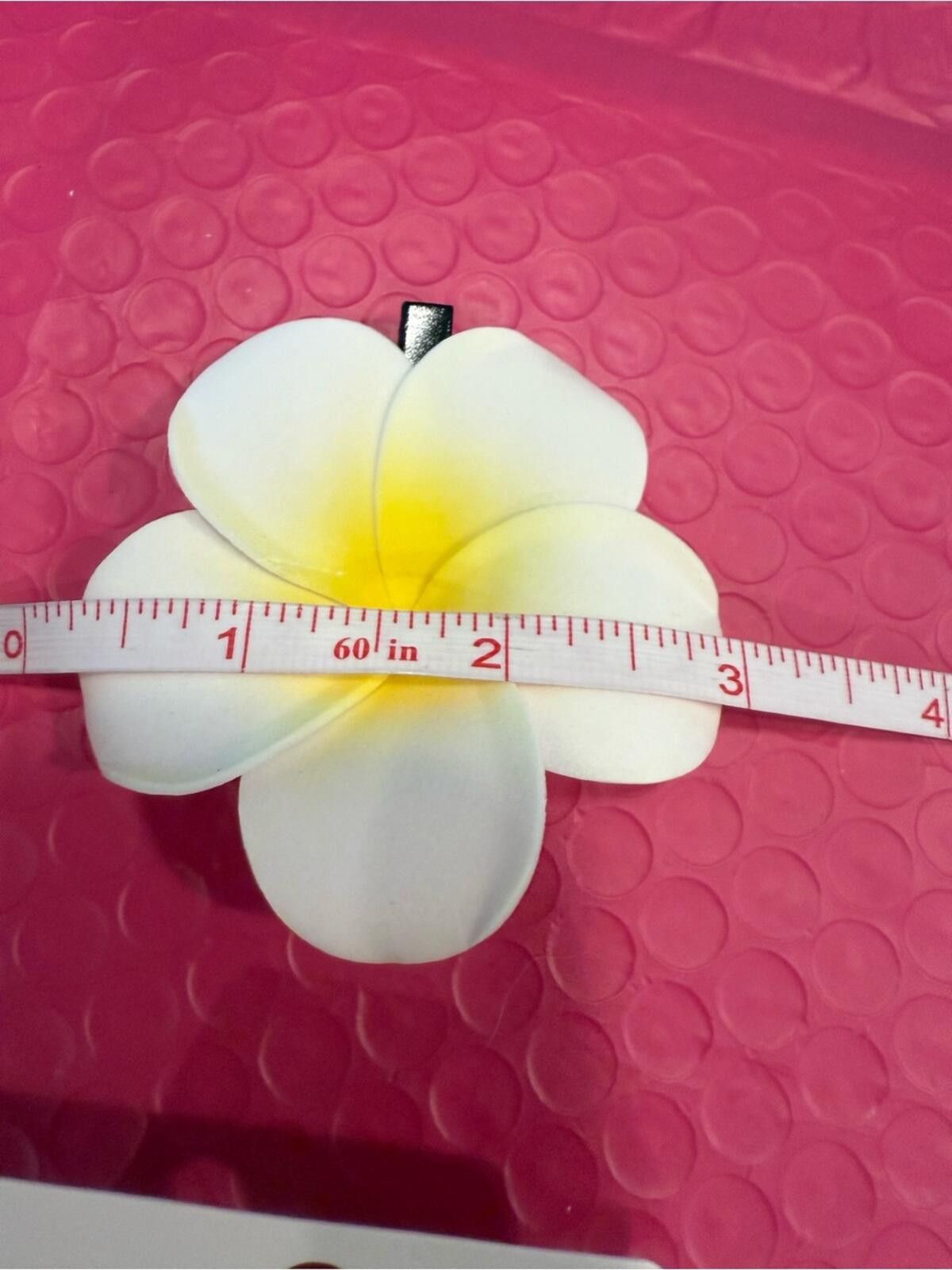 Other Tropical Hawaiian floral rhinestone earrings & hair clip set Size ONE SIZE - 10 Thumbnail