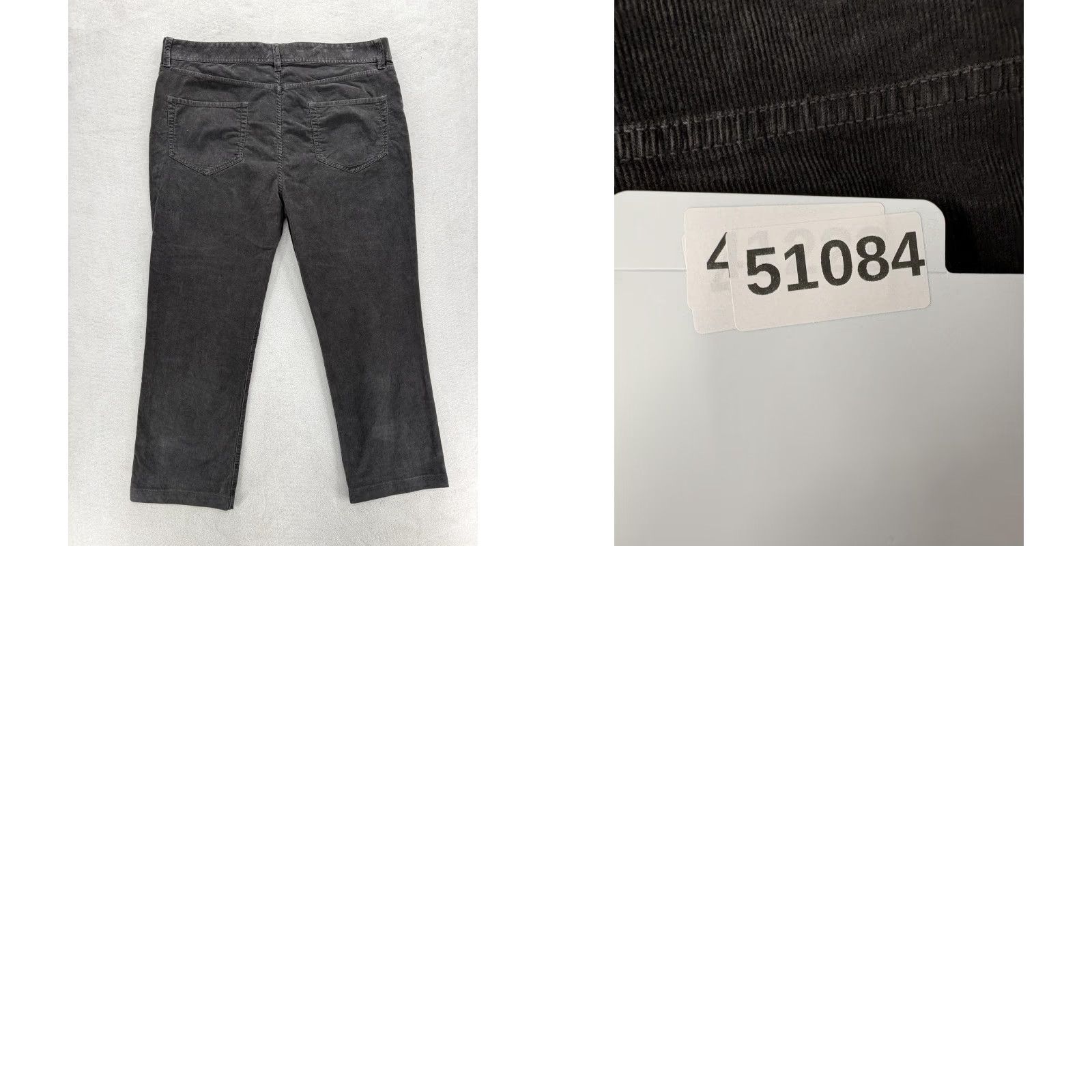 James Perse James Perse 5-Pocket Stretch Cord Pants Mens 38x28 Gray Straight Corduroy Casual Size US 38 / EU 54 - 9 Thumbnail