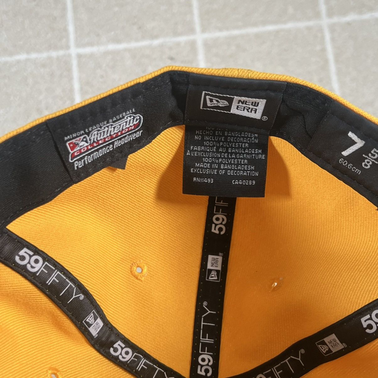 New Era Diamantes de Arkansas New Era 59FIFTY Cap/Hat Sz 7 5/8 Size ONE SIZE - 6 Thumbnail