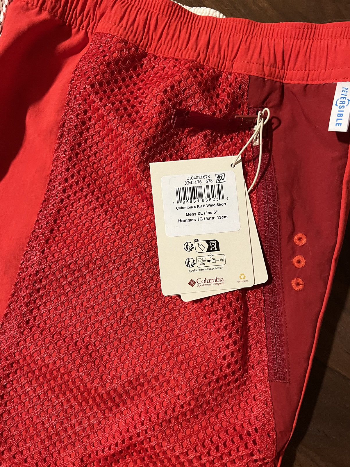 Columbia × Kith Kith for Columbia Wind Short in Red Velvet Size XL Size US 36 / EU 52 - 10 Thumbnail