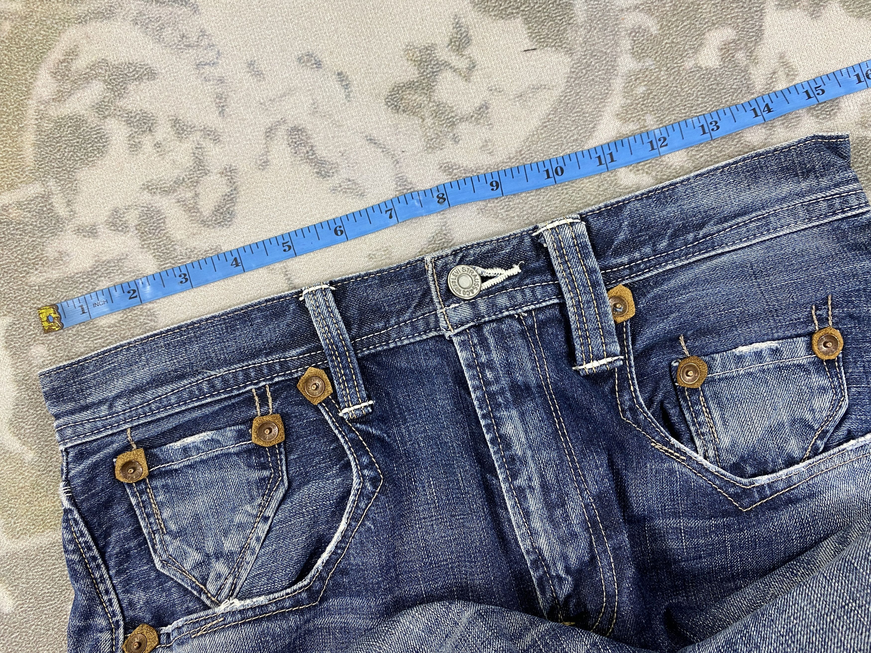 Levi's Distressed Blue Vintage Levi's 502 Jeans 30x31.5 - JN3588 Size US 30 / EU 46 - 5 Thumbnail
