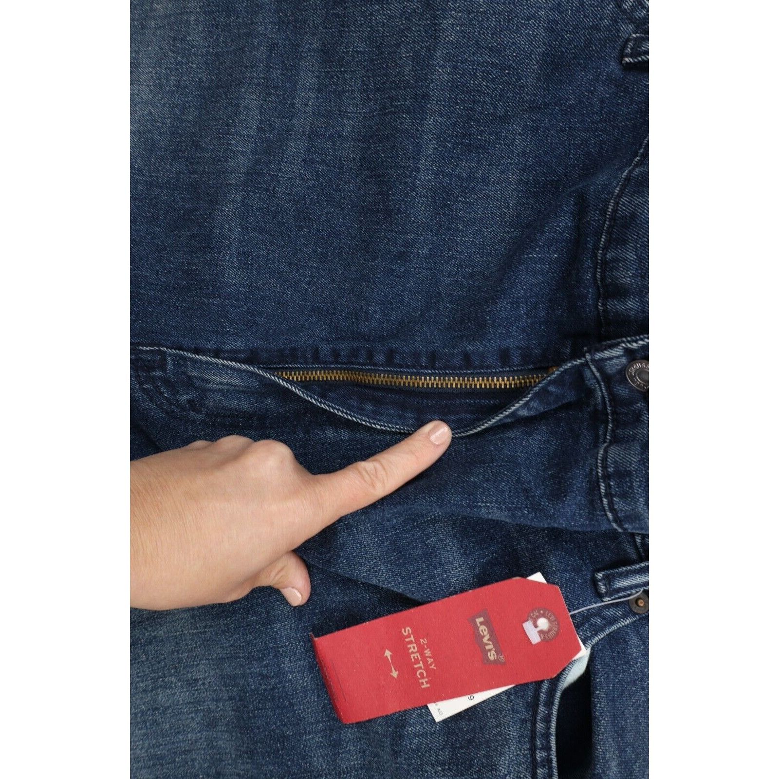 Levi's New Levis 550 Relaxed Fit Tapered Leg Stretch Jeans 50x30 Size US 44 / EU 60 - 7 Thumbnail