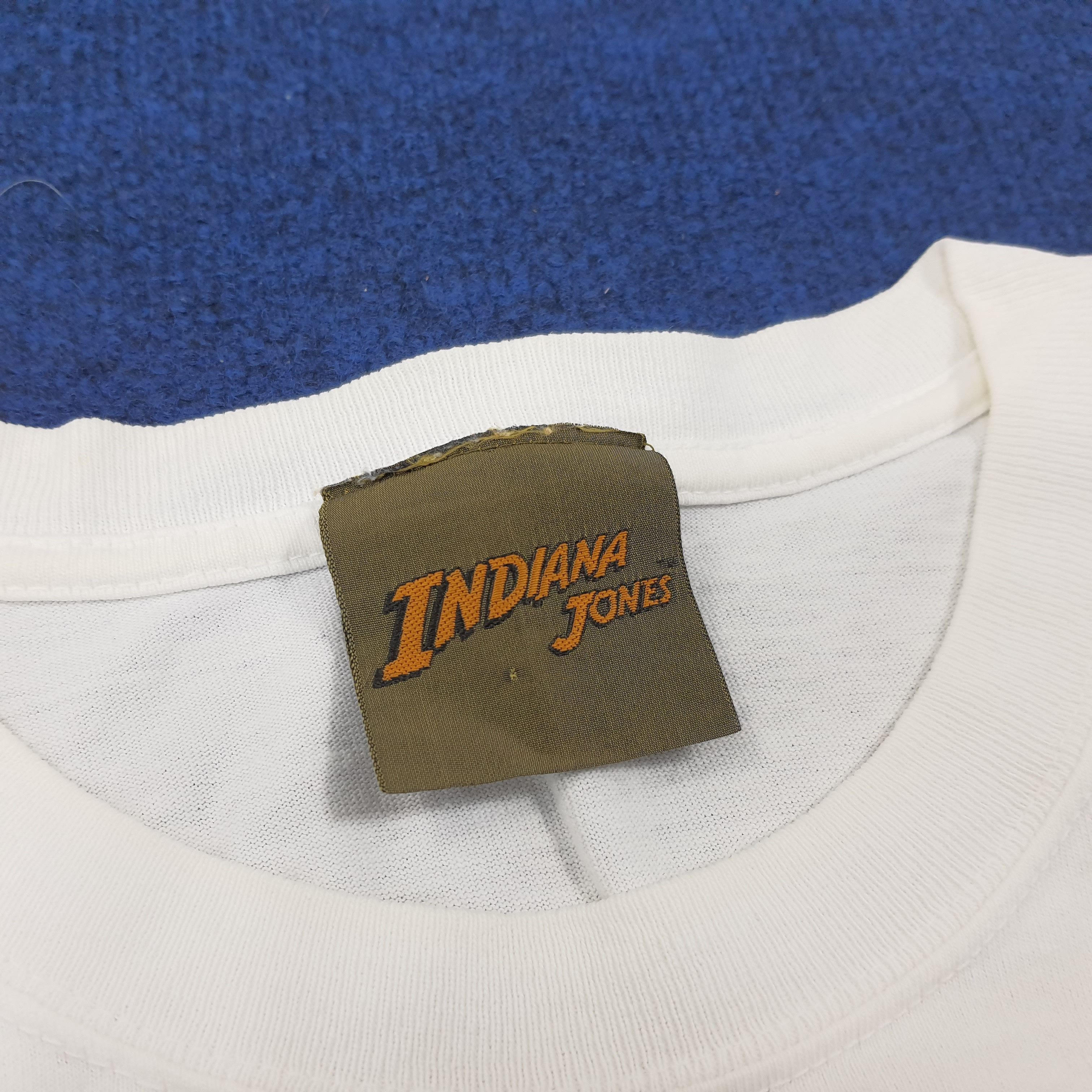 Vintage Vintage Indiana Jones The Ultimate Hero Movie Tshirt Size US L / EU 52-54 / 3 - 5 Thumbnail