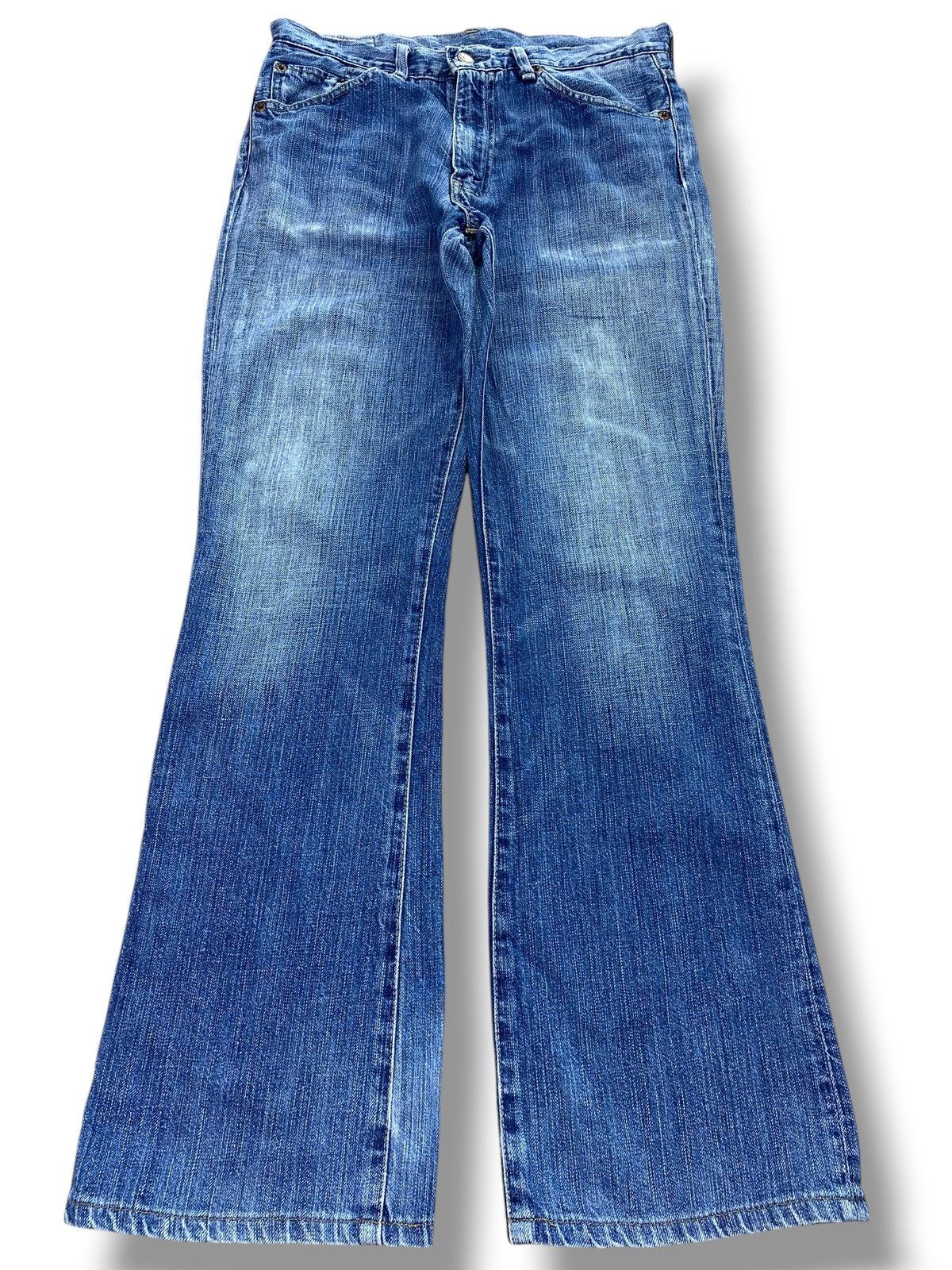 Levi's Levi’s Faded Blue Wash Style Flare Jeans Size US 30 / EU 46 - 1 Thumbnail