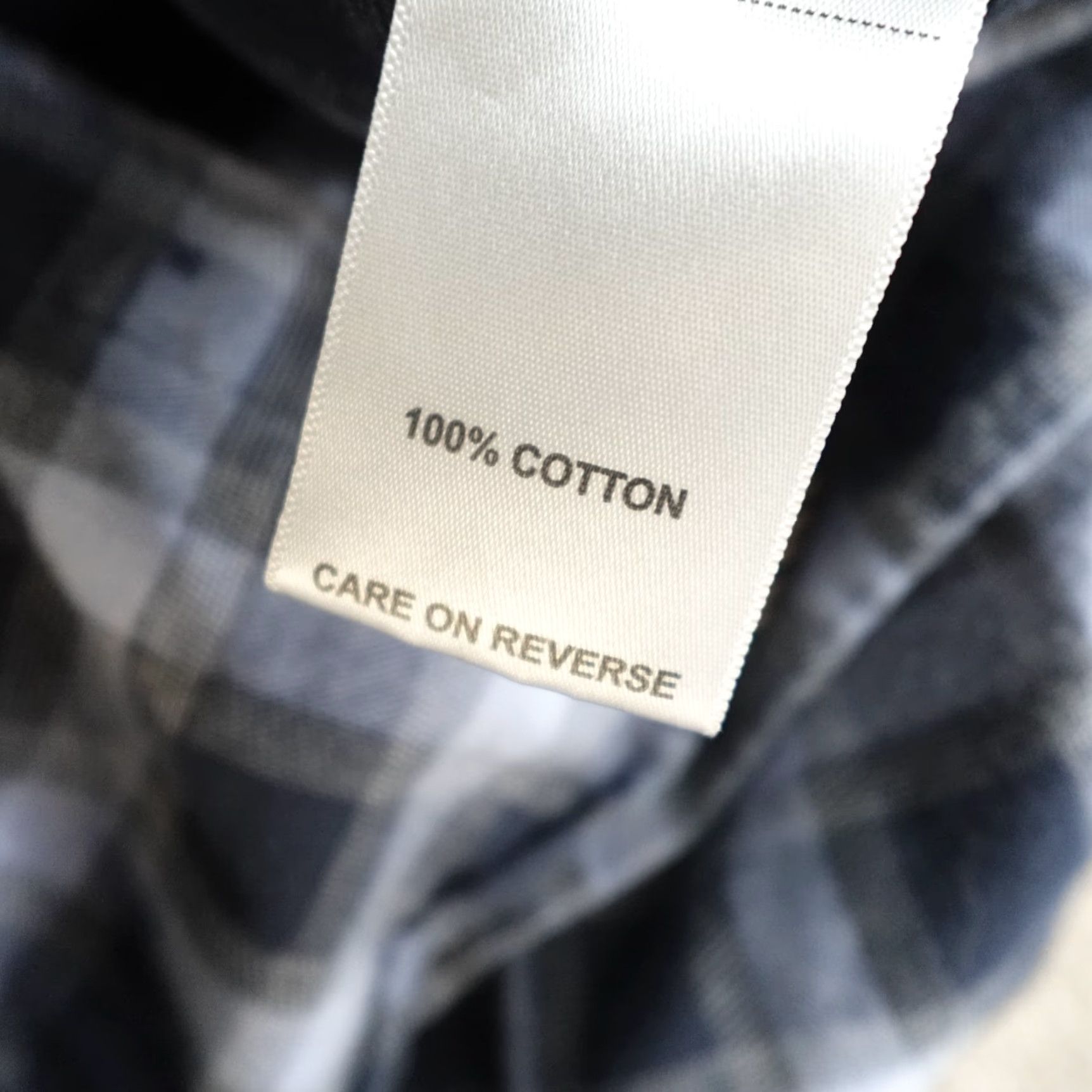 Billy Reid VINTAGE Billy Reid Shirt 2XL Blue Plaid Flannel Button Down Made in Portugal - Men’s, Regular, Cotton, Long Sleeve, Button-Up, Collared, Blues Age Size US XXL / EU 58 / 5 - 6 Thumbnail
