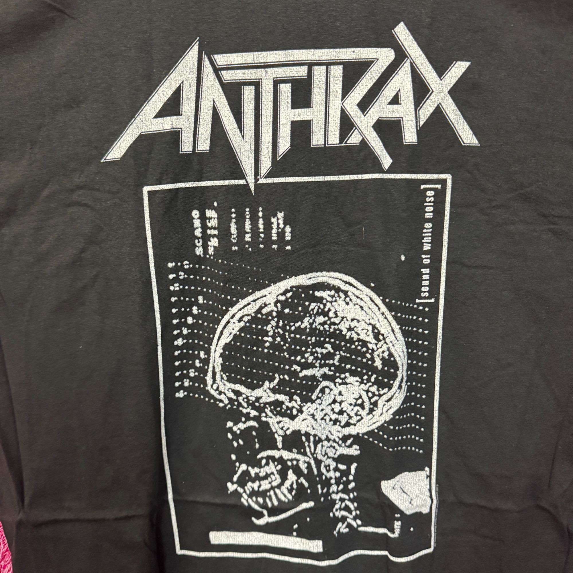 Band Tees Anthrax Sound of White Noise Album Thrash Metal Band Tee 2XL Size US XXL / EU 58 / 5 - 2 Thumbnail
