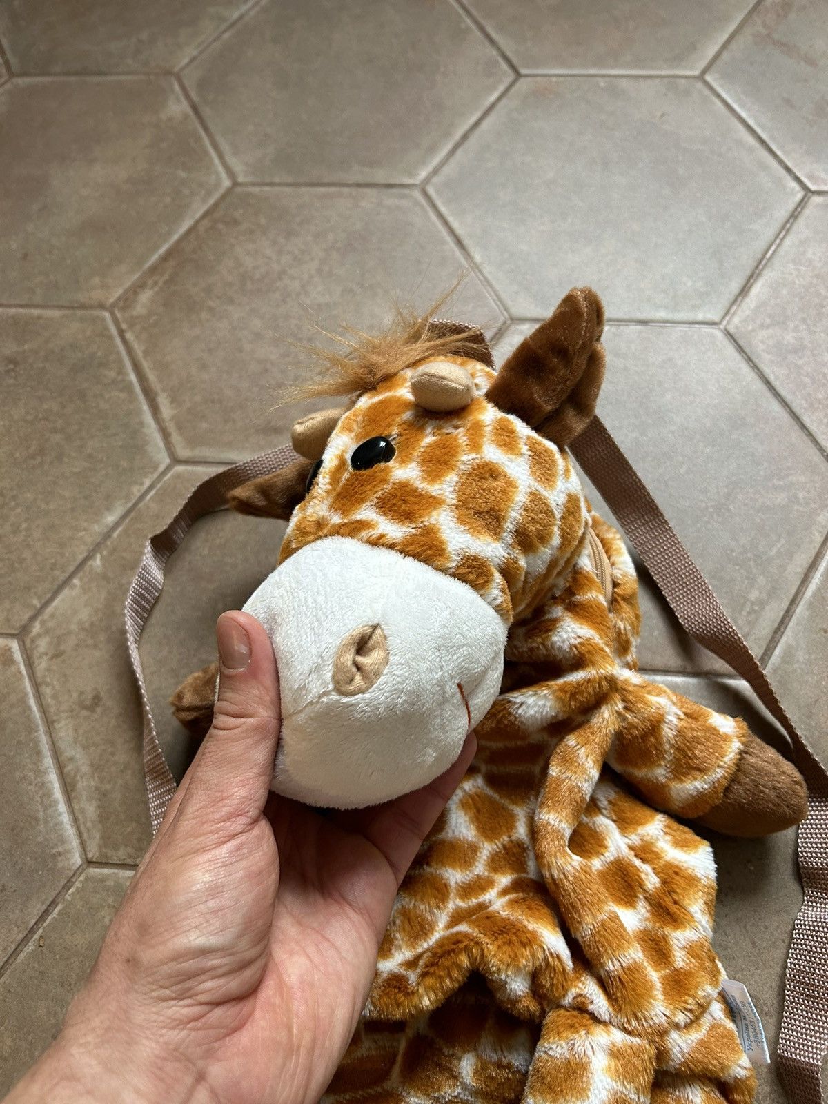 Japanese Brand VINTAGE GIRAFFE ANIMAL BACKPACKS BAG Size ONE SIZE - 3 Thumbnail