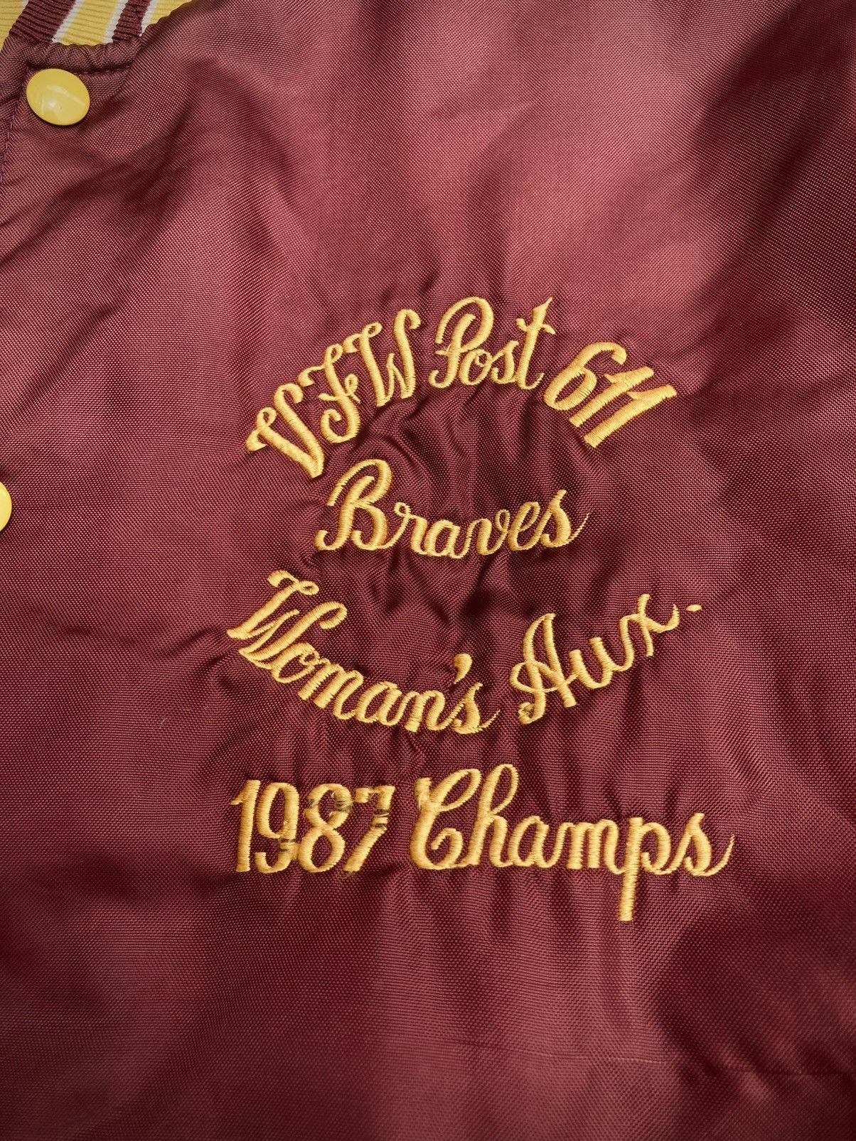 Other Vintage ‘87 West Wind Satin Bomber Jacket Size US S / EU 44-46 / 1 - 7 Thumbnail