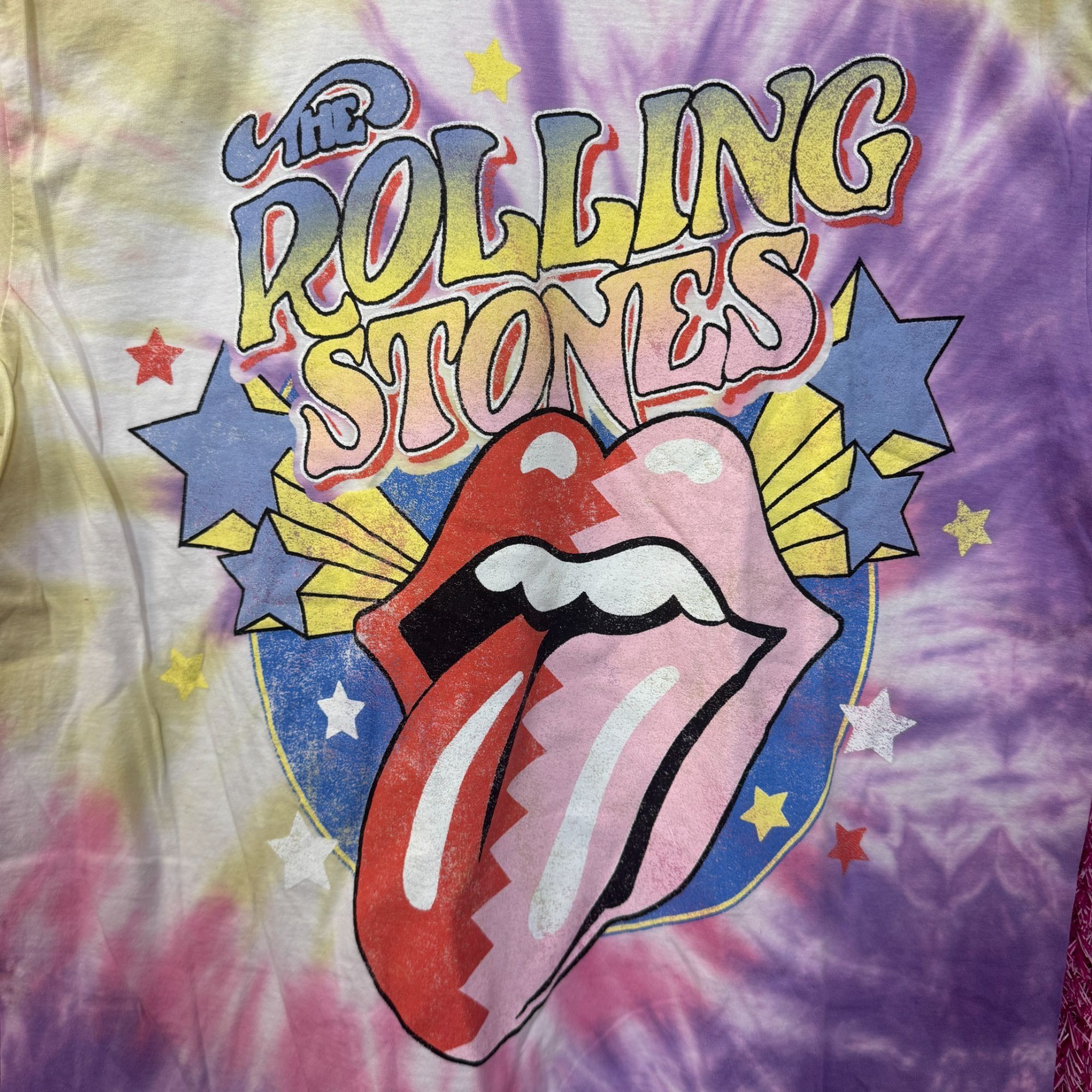 The Rolling Stones The Rolling Stones Circus Stars Hot Lips Rock Band Tie Dye M Size US M / EU 48-50 / 2 - 2 Thumbnail