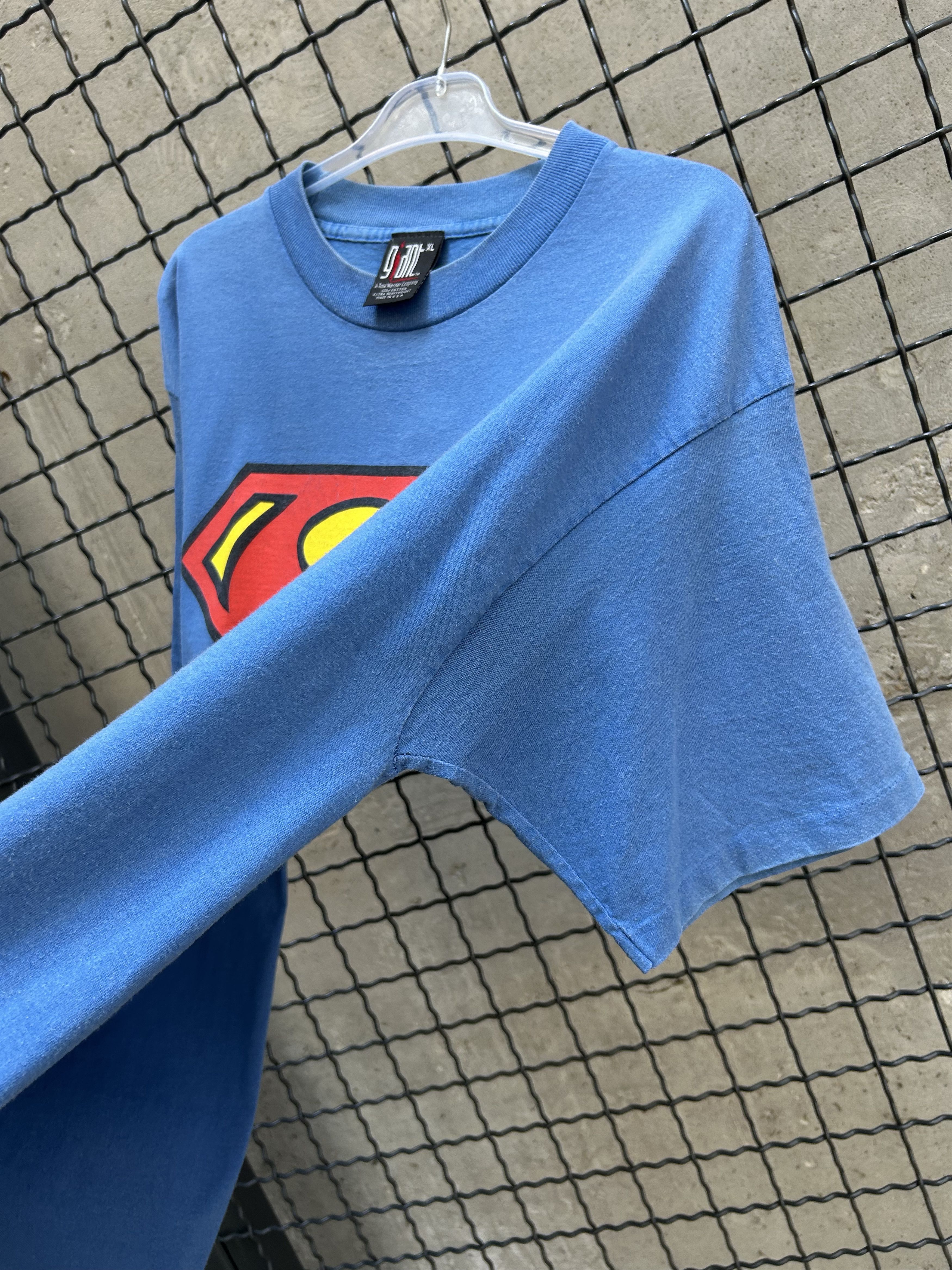 Other Vintage 1996 Superman Movie Giant T-shirt Size US XL / EU 56 / 4 - 9 Thumbnail