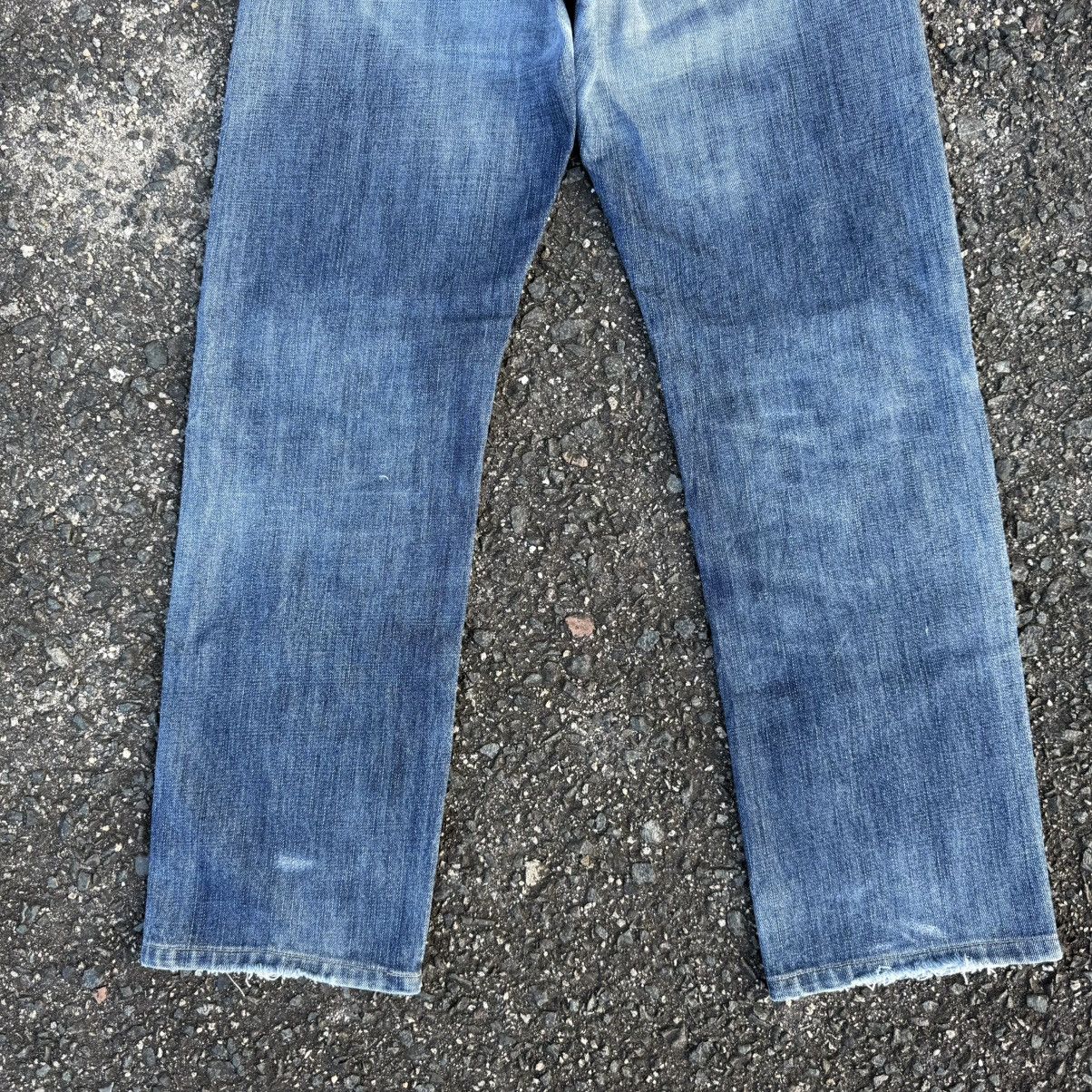 StraightFaded VINTAGE JAPAN S-002 FADED JEAN DENIM PANTS Size US 31 - 11 Thumbnail
