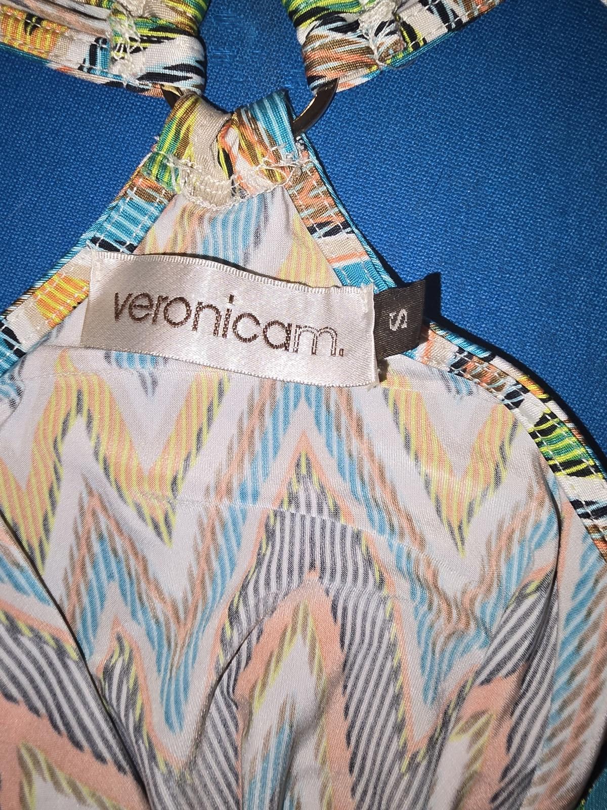Designer Vibrant Veronicam Tropical Pattern Swimwear - Size S Size S / US 4 / IT 40 - 2 Thumbnail