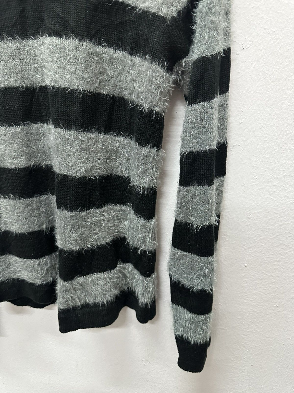 semanticdesign Semanticdesign Stripe Mohair Knitwear Size US L / EU 52-54 / 3 - 8 Thumbnail