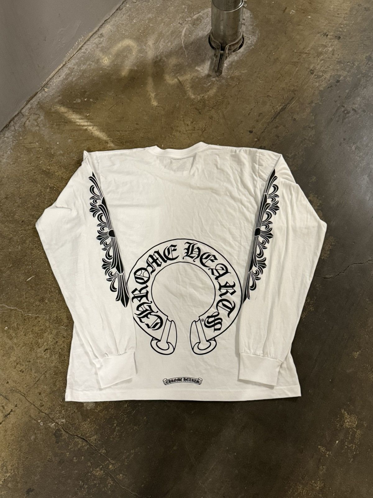Chrome Hearts Chrome Hearts Horseshoe Floral Longsleeve Size US L / EU 52-54 / 3 - 2 Thumbnail