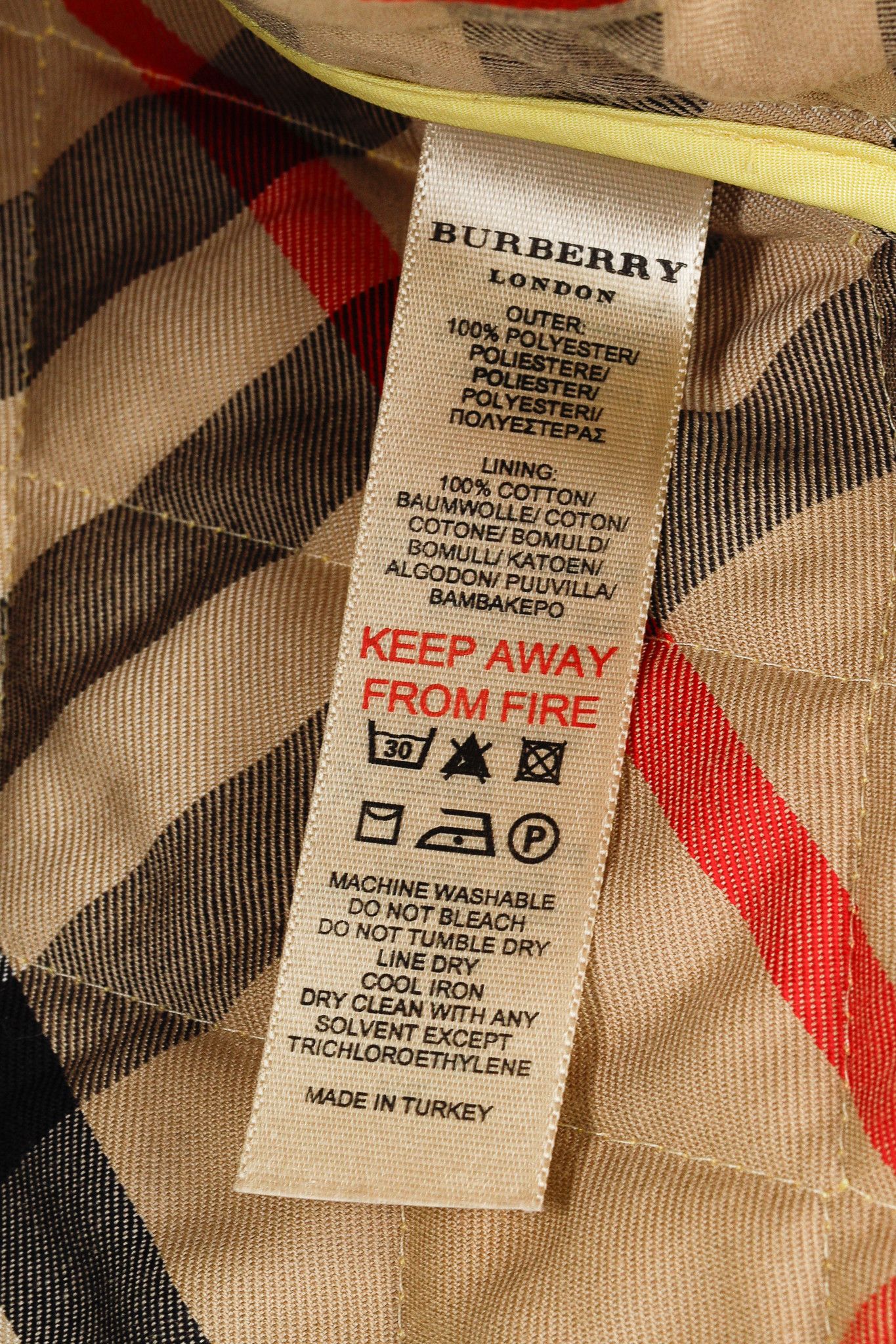 Burberry Burberry Lemon Quilted Snap-Closure Jacket Size XS / US 0-2 / IT 36-38 - 11 Thumbnail