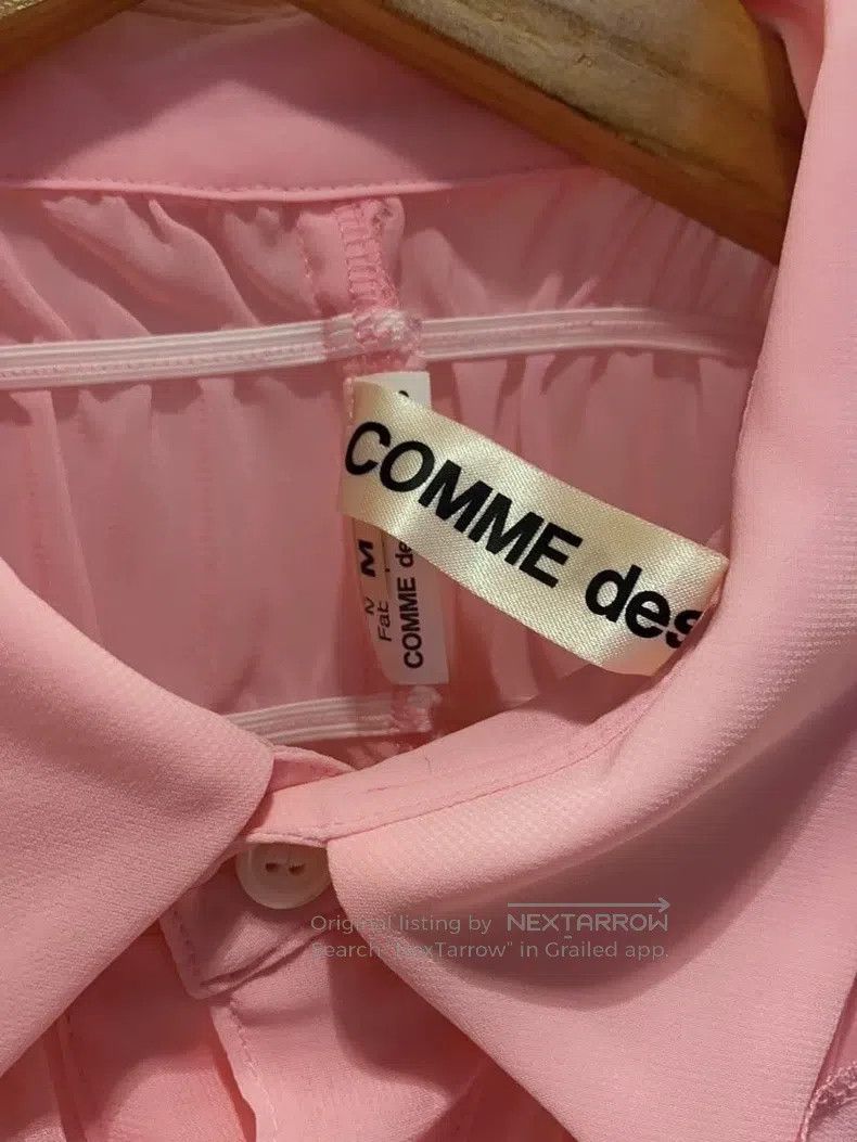 Comme des Garcons Comme Des Garcons Pink frilled blouse Size M / US 6-8 / IT 42-44 - 4 Thumbnail