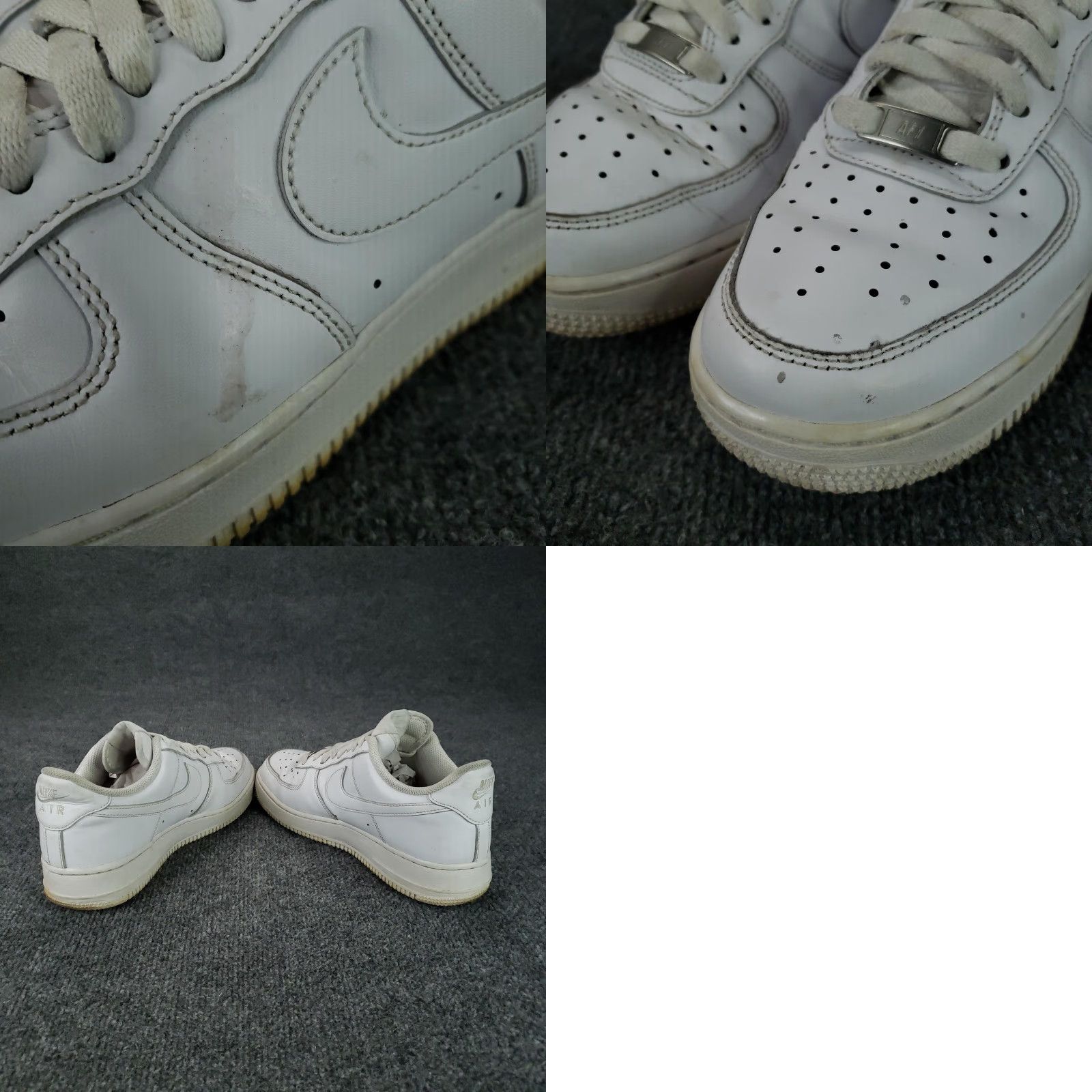 Nike Nike Air Force 1 Shoes Mens 7.5 White Leather Low Top Sneakers CW2288-111 Size US M / EU 48-50 / 2 - 10 Thumbnail