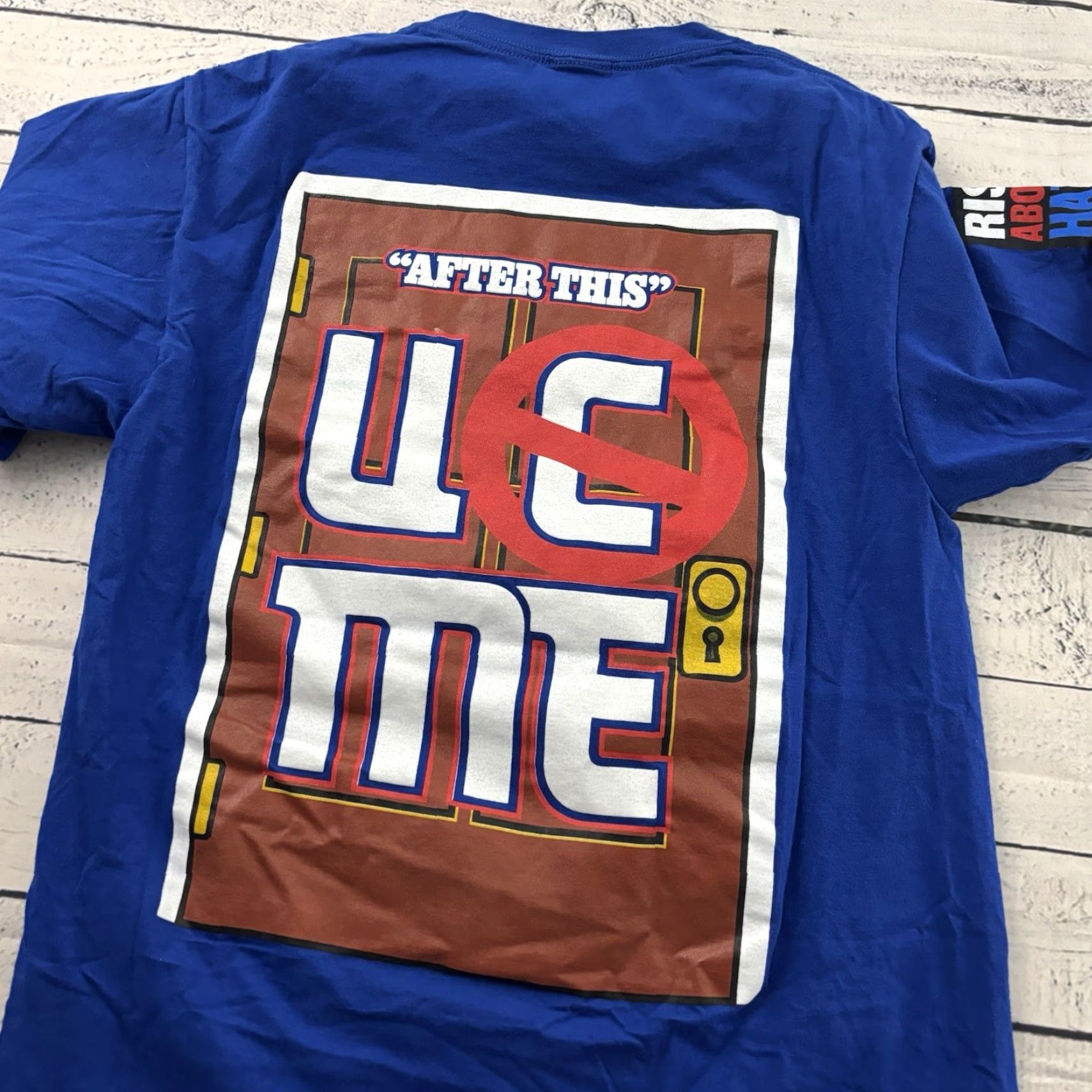 Vintage WWE The Last Time Is Now John Cena Short Sleeve T Shirt Mens S Blue Size US S / EU 44-46 / 1 - 5 Thumbnail