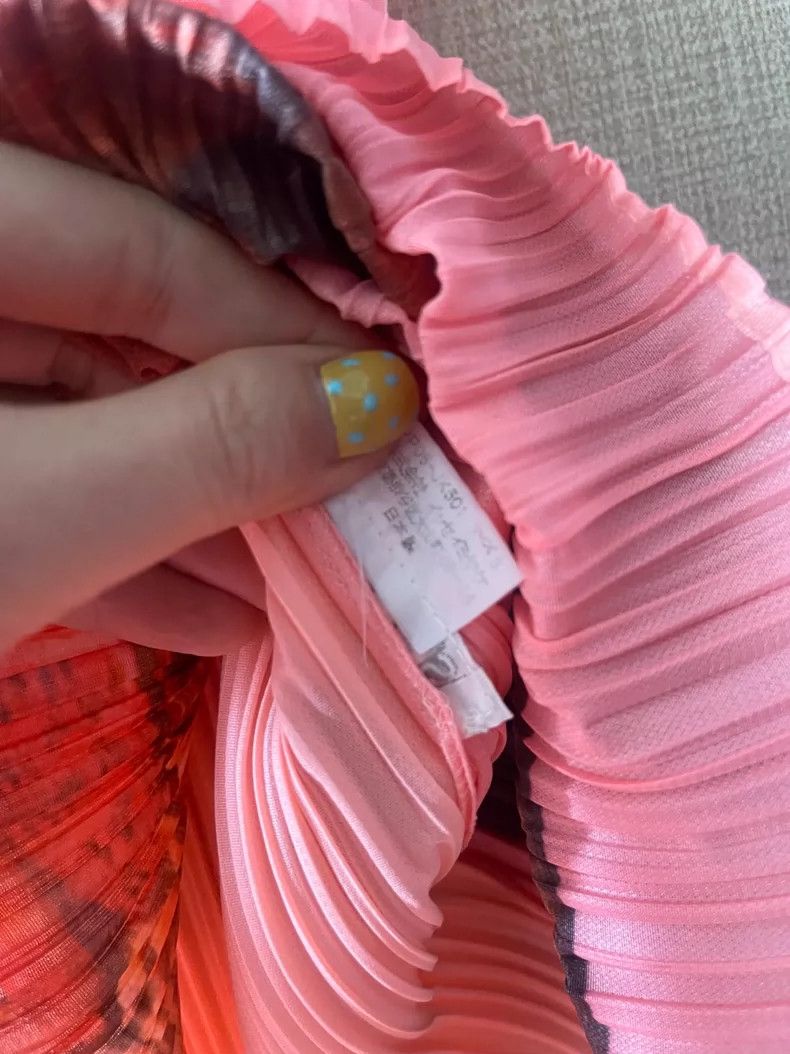 Issey Miyake Issey Miyake size:3 Pink ice cream pleated vest Size S / US 4 / IT 40 - 3 Thumbnail