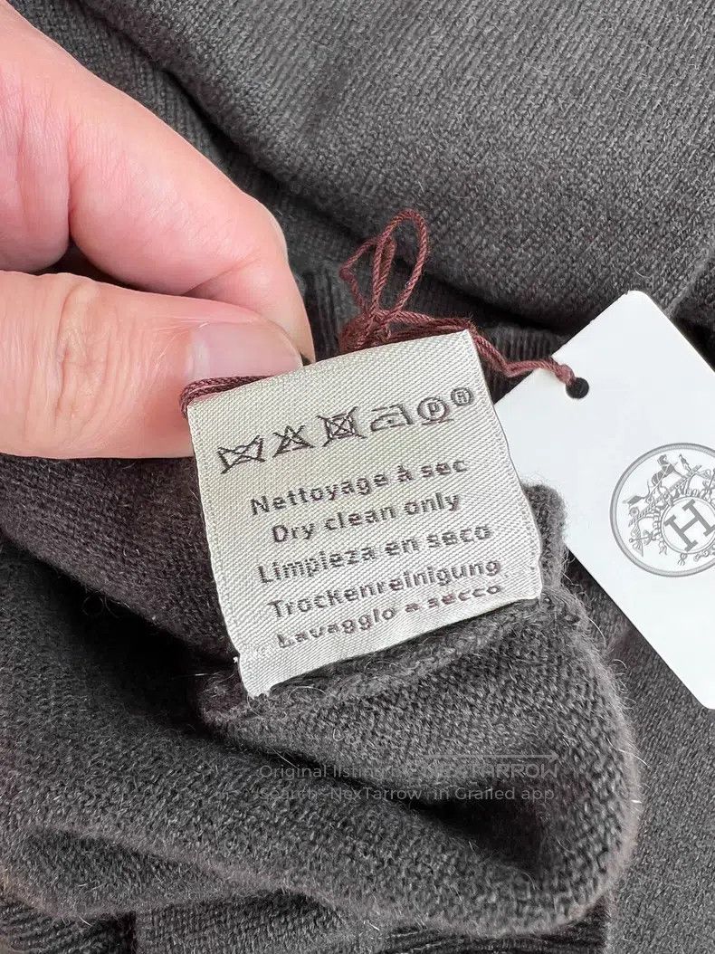Hermes Hermes Cashmere Puzzle Floral Sweater Size US L / EU 52-54 / 3 - 6 Thumbnail