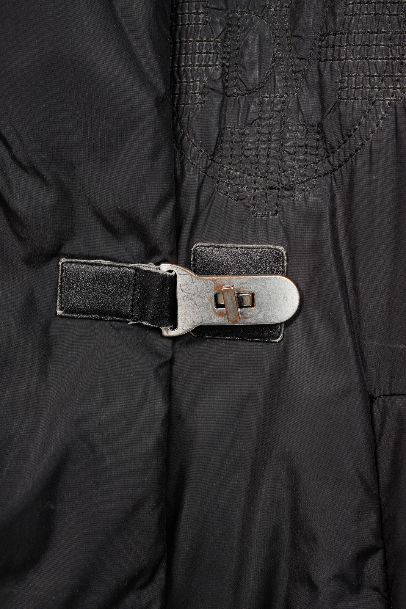 Other Dino Valiano Black Quilted-Medallion Down Jacket Size XL / US 12-14 / IT 48-50 - 9 Thumbnail