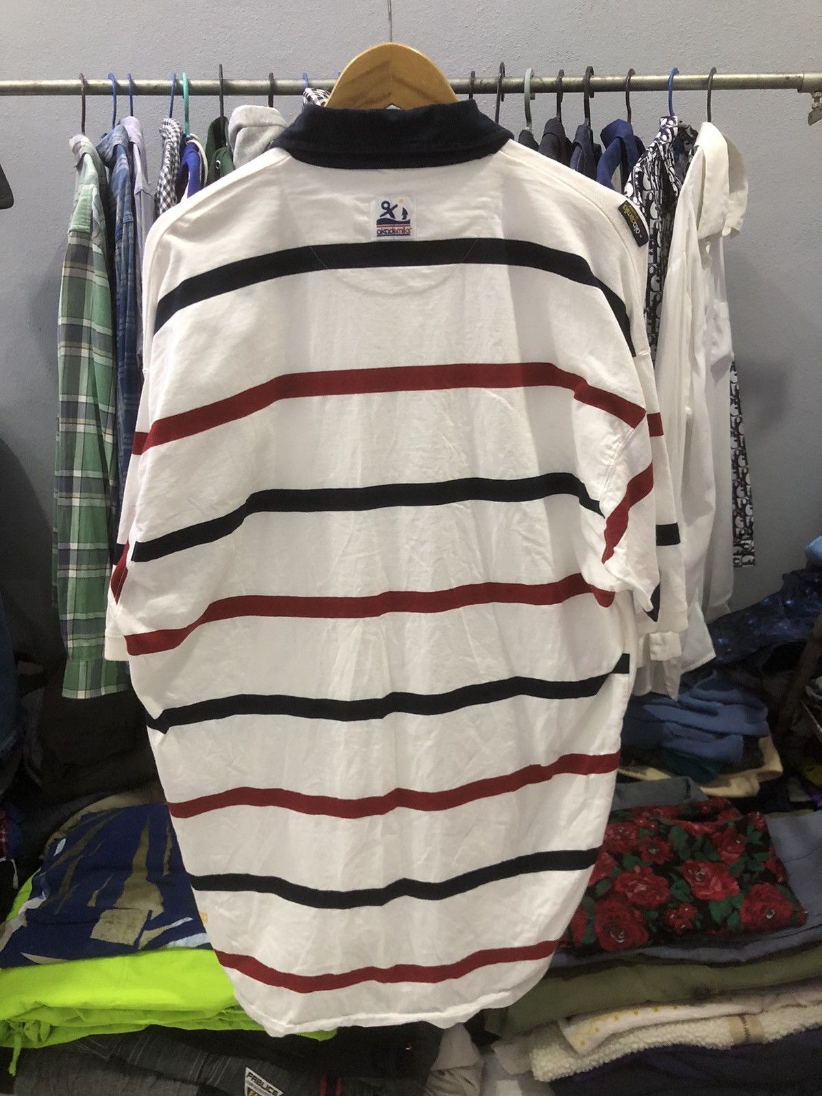 Akademiks Vintage Akademiks Naval Rugby Polo (USS 0100-964) Size US XL / EU 56 / 4 - 9 Thumbnail