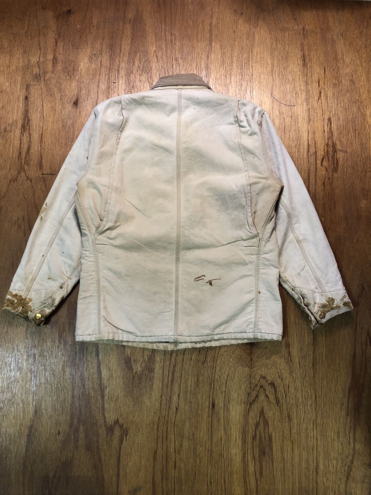 Carhartt Vintage Distressed Carhartt Detroit Jacket Size US L / EU 52-54 / 3 - 3 Thumbnail