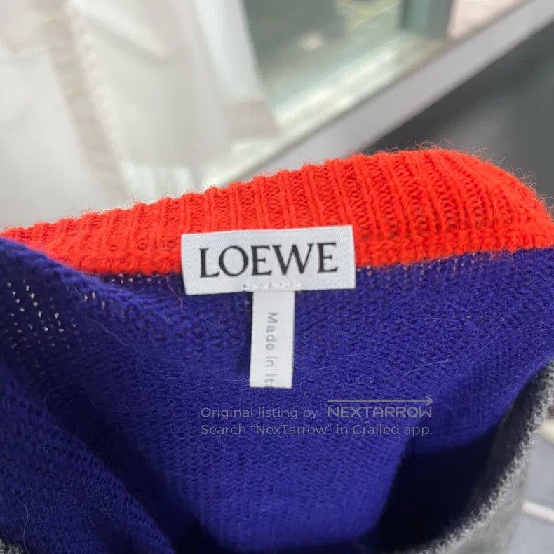 Loewe Loewe Color Block Knit Sweater Size US M / EU 48-50 / 2 - 3 Thumbnail