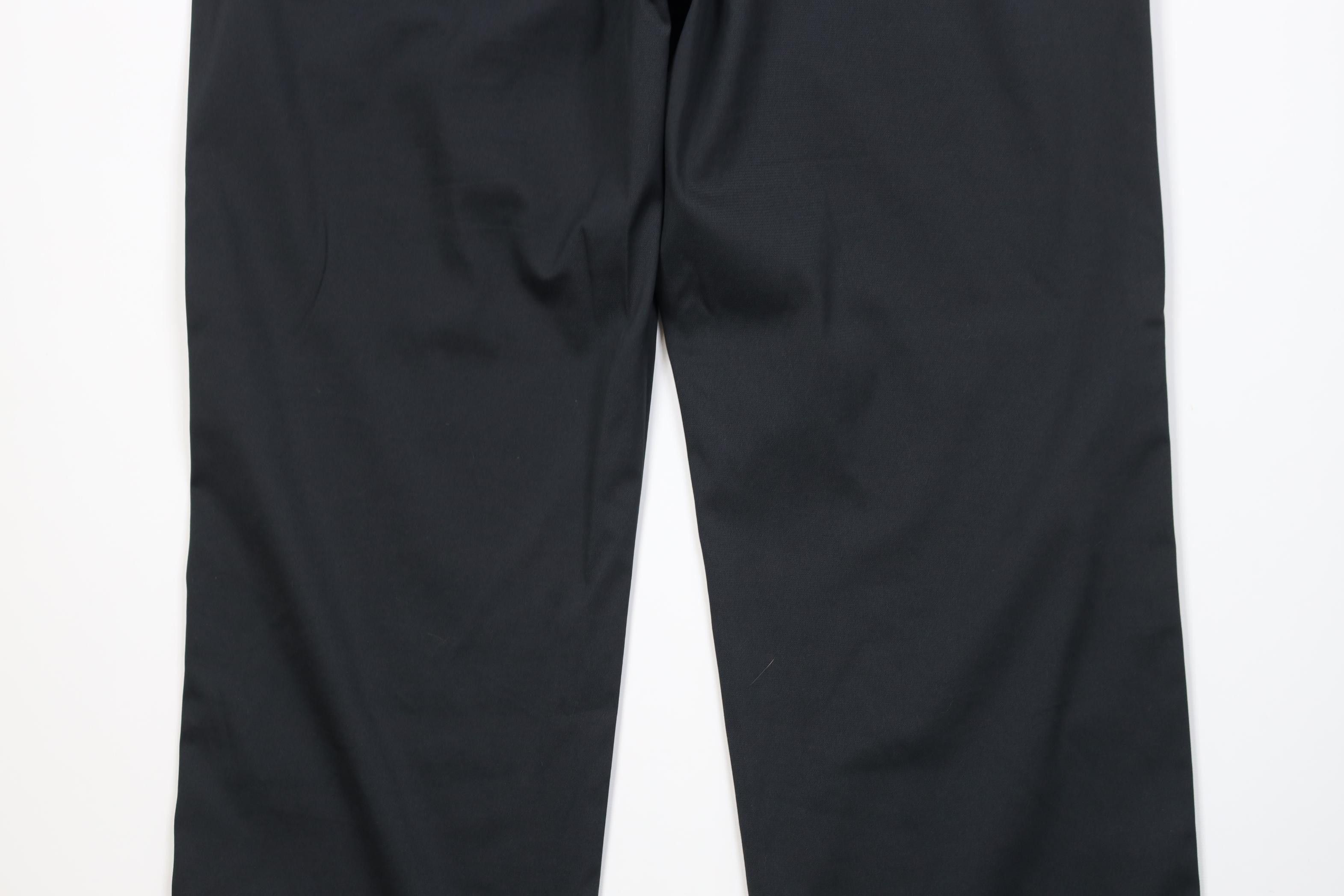 Nike Vintage Y2K Nike Golf Tech Knit Wide Leg Chino Pants Black Size US 36 / EU 52 - 9 Thumbnail