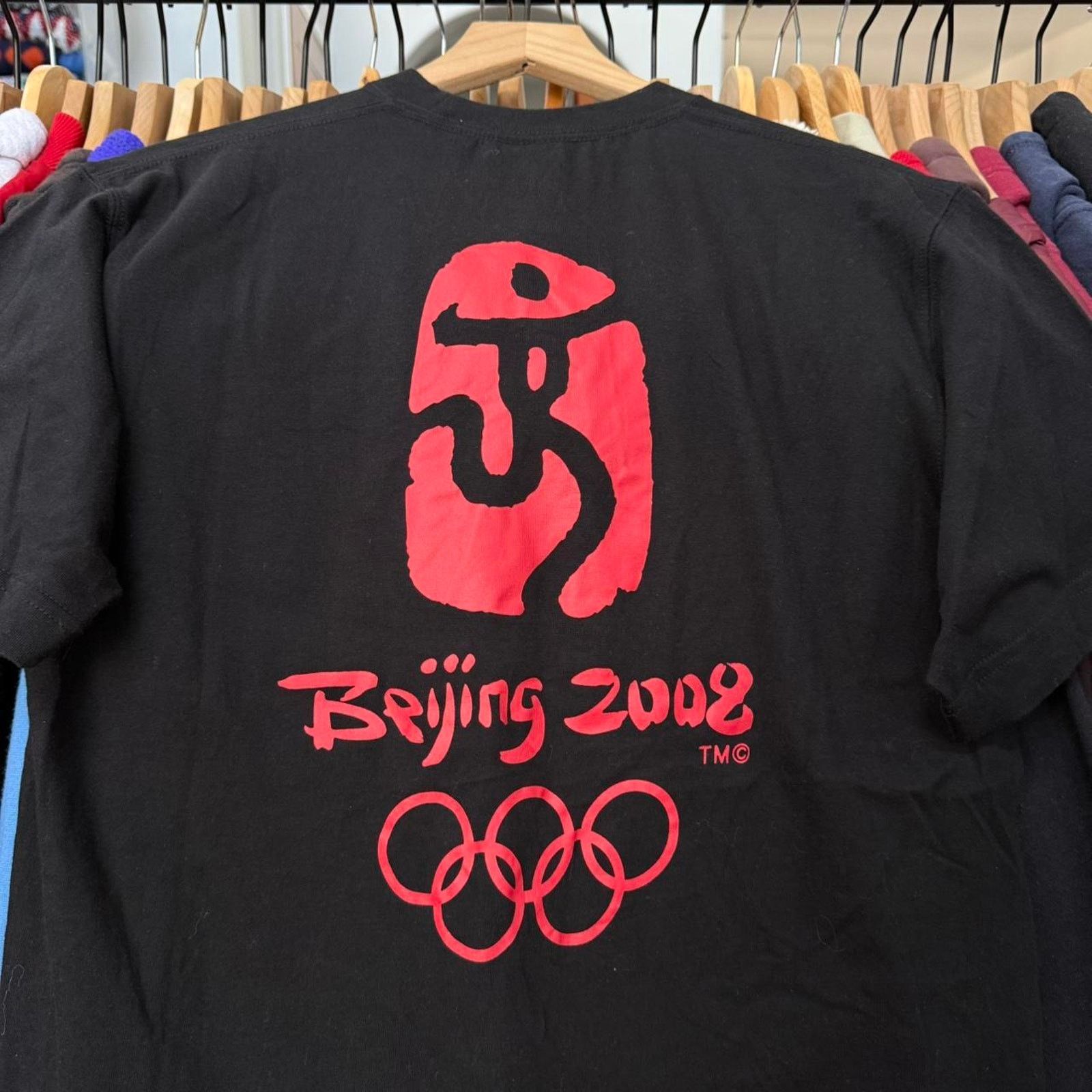 Other Vintage 2008 Beijing Olympics Brand NEW T-Shirt With Tags Size US L / EU 52-54 / 3 - 2 Thumbnail
