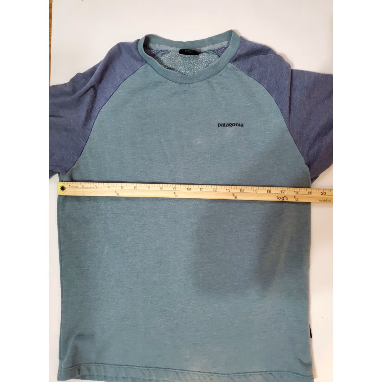 Patagonia Patagonia Sweatshirt Blue Logo P-6 Men M Crew Lightweight Organic Cotton Polyester Knit Fitz Roy Vintage: No Size US M / EU 48-50 / 2 - 6 Thumbnail