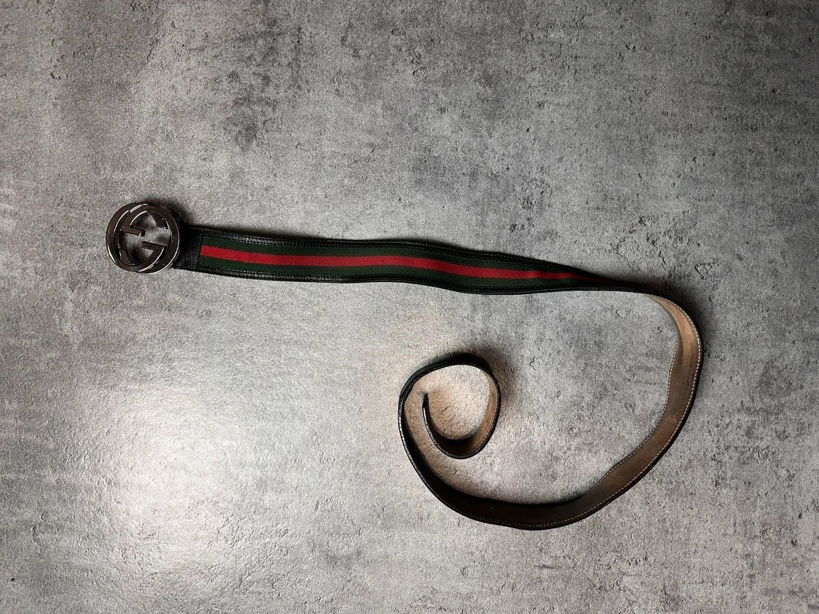 Gucci Gucci belt vintage leather Size ONE SIZE - 2 Thumbnail