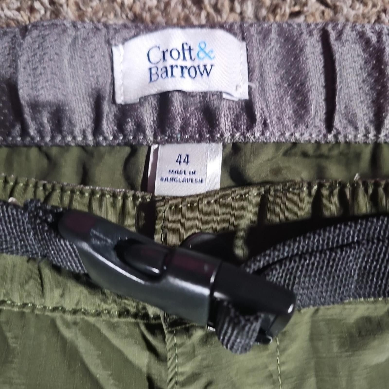 Croft & Barrow Croft & barrow Men's 44 Quick Dry Cargo Shorts Nylon Belted Size US 44 / EU 60 - 2 Thumbnail