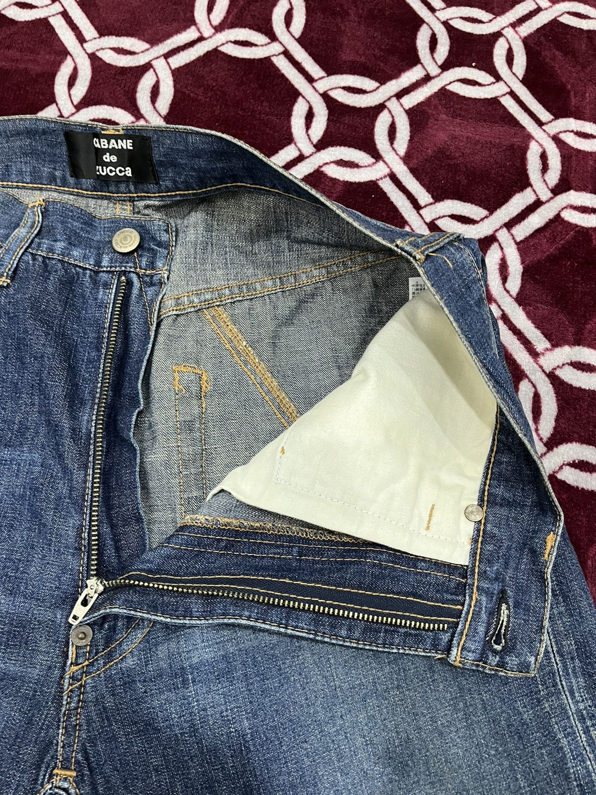 CABANE de ZUCCa 🔥Cabane De Zucca Redline Selvedge Denim Size US 30 / EU 46 - 18 Thumbnail