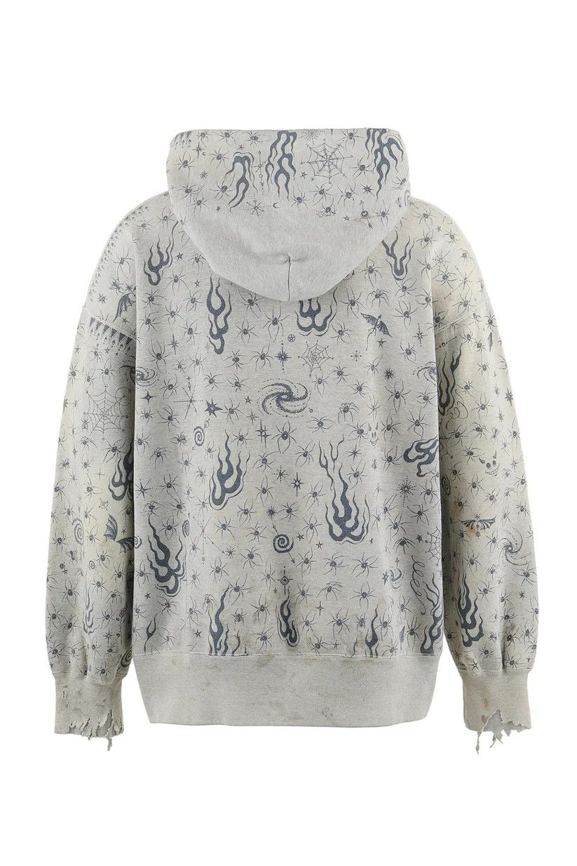 Saint Michael o1mle0326 Dr.Woo Hoodie in Gray Size US L / EU 52-54 / 3 - 2 Thumbnail