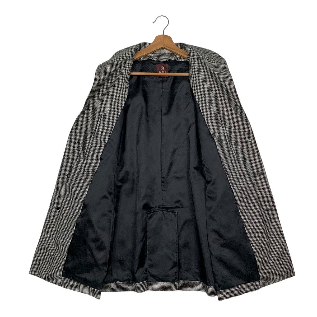Takeo Kikuchi Takeo Kikuchi Houndstooth Jacket Size US M / EU 48-50 / 2 - 11 Thumbnail