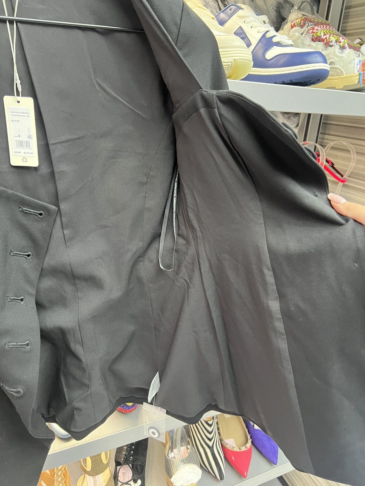 Other Favorite Daughter “penelope” square neck blazer Size M / US 6-8 / IT 42-44 - 11 Thumbnail